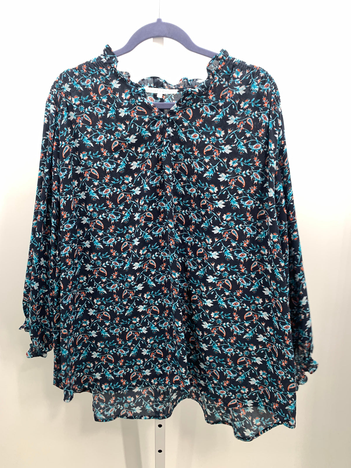 Violet & Claire Size 3X Womens 3/4 Sleeve Shirt