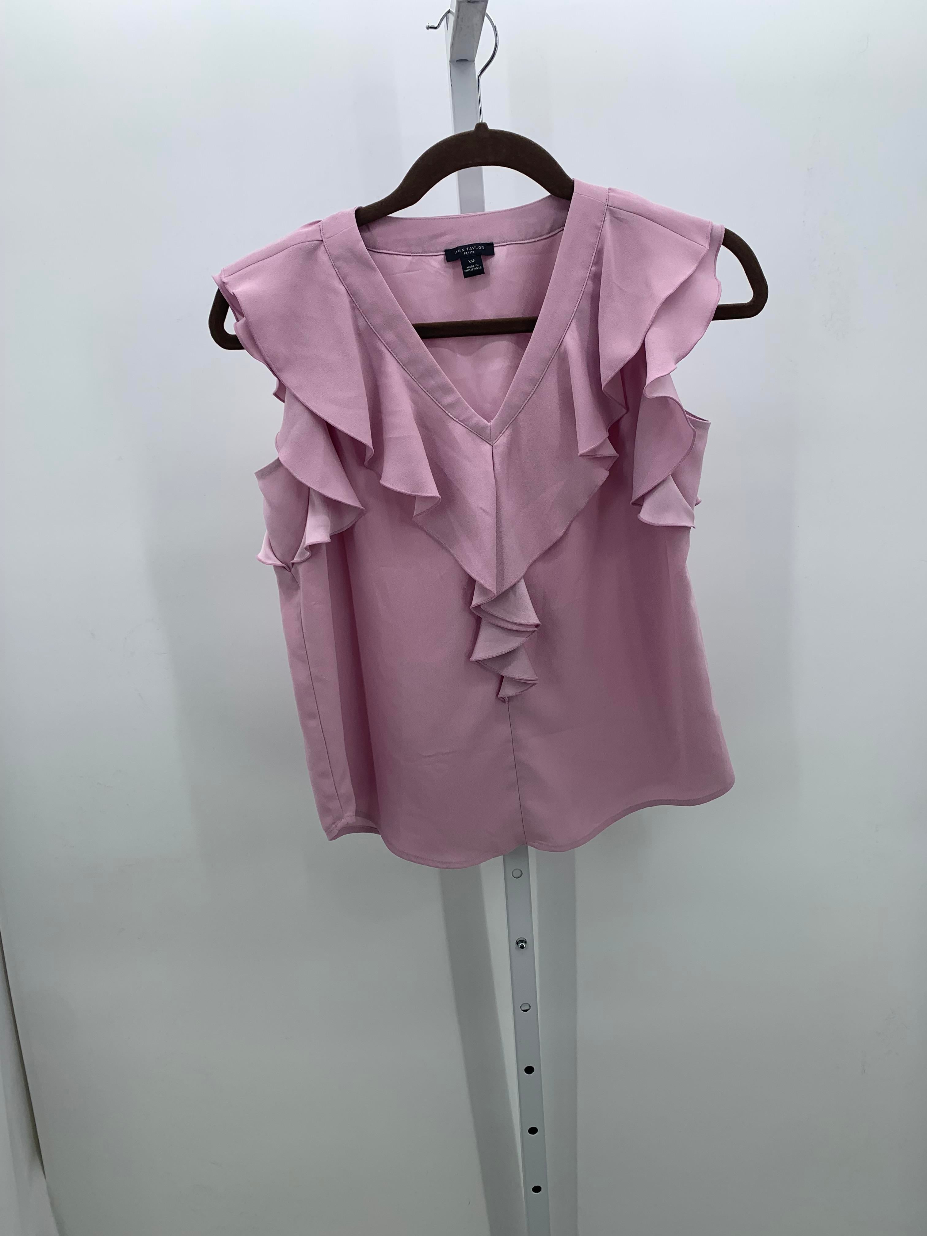 Ann Taylor Size X Small Petite Petite Sleeveless Shirt