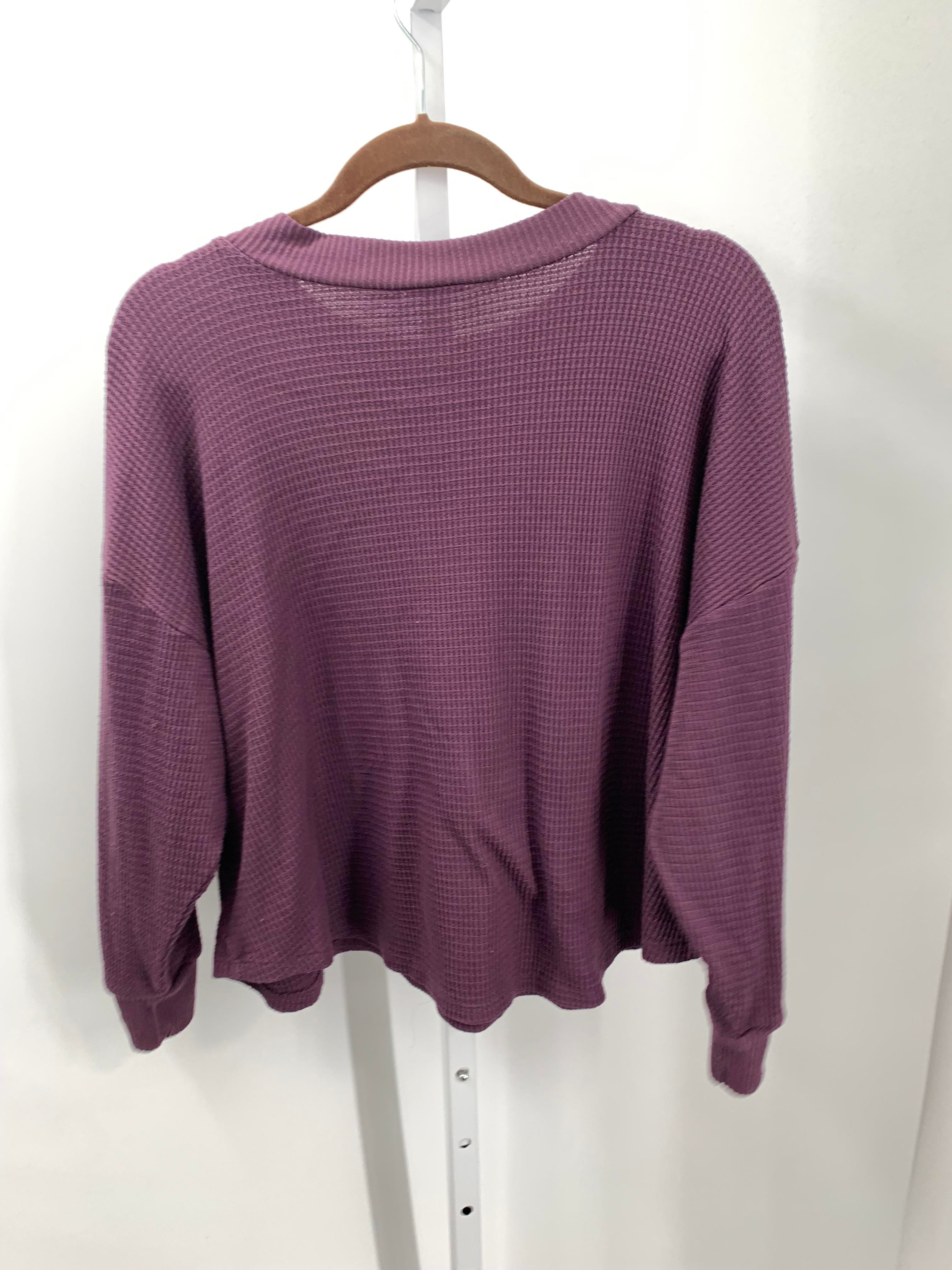 Sonoma Size X Large Petite Petite Long Sleeve Shirt