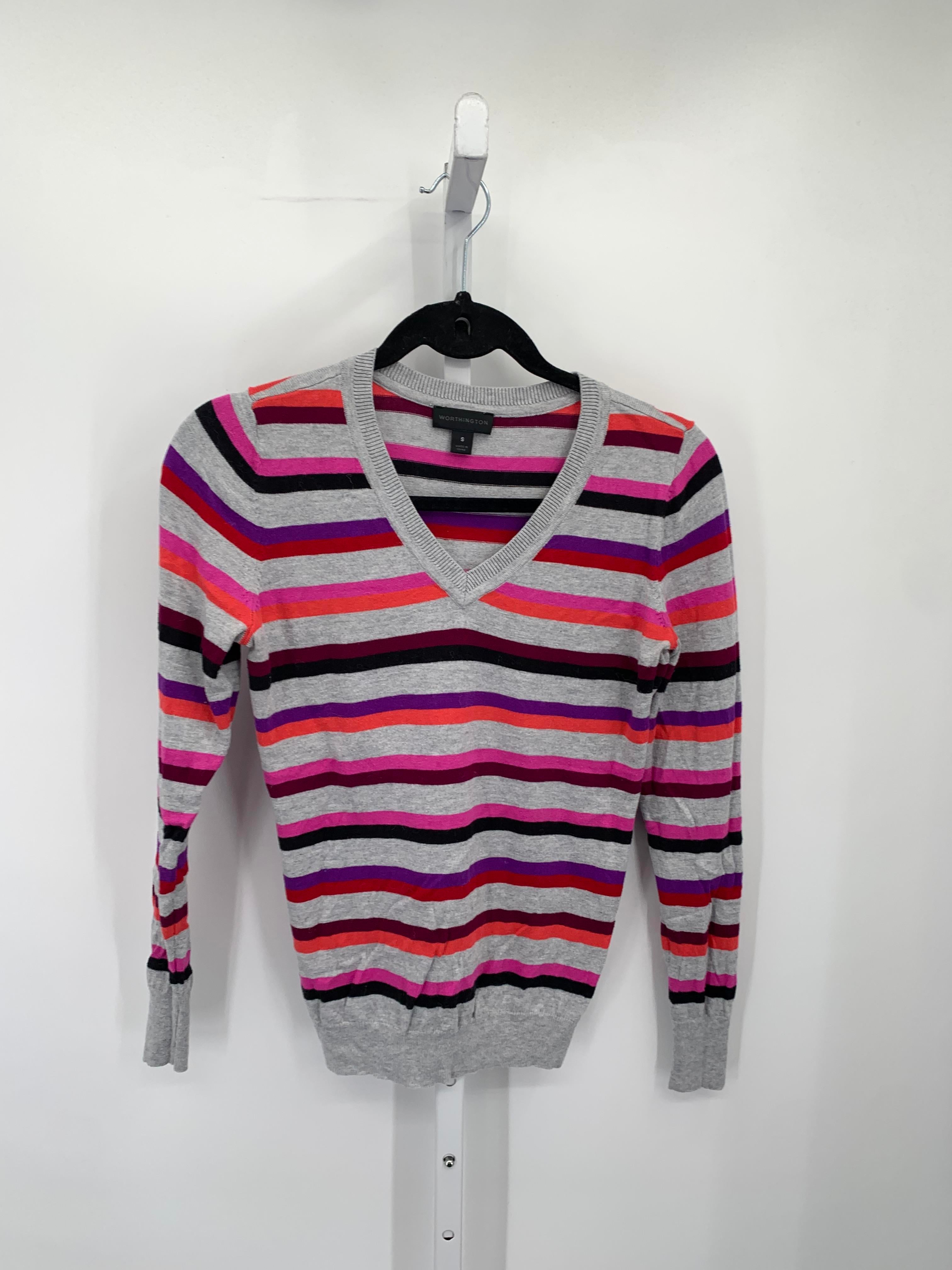 Worthington Size Small Misses Long Slv Sweater