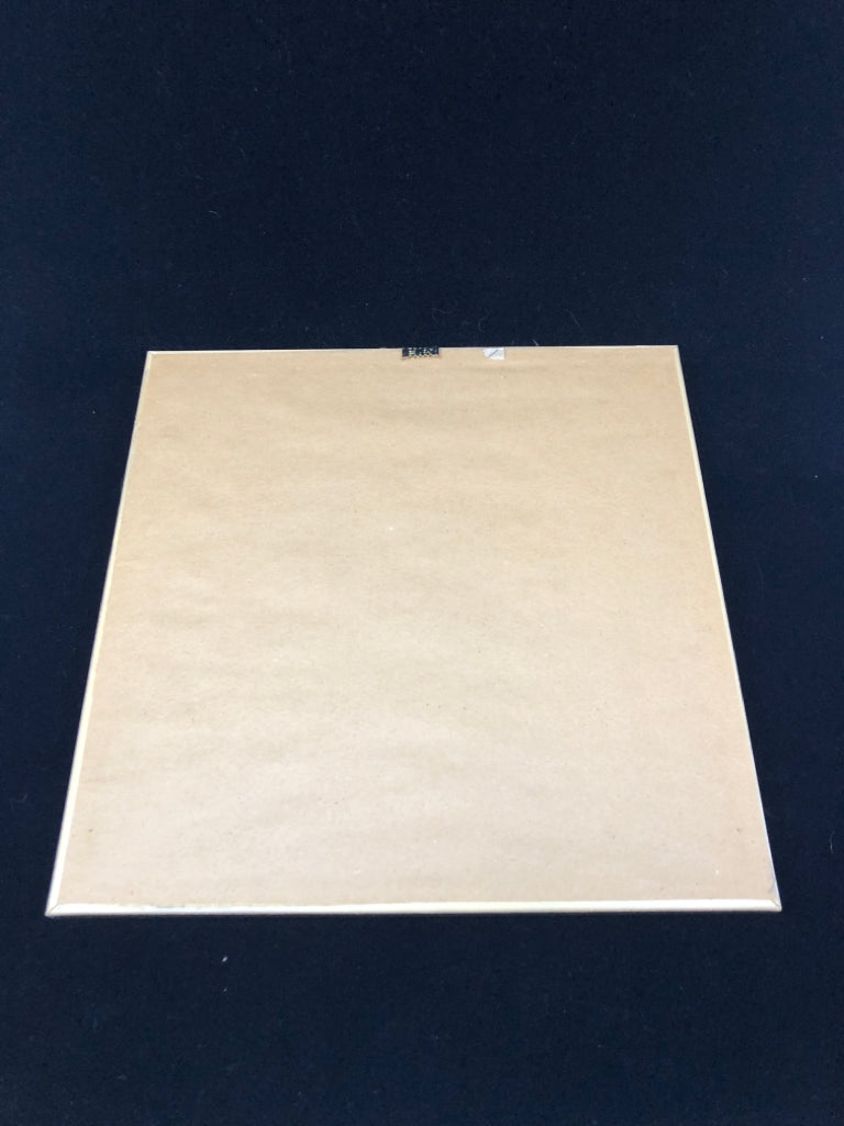 BATHROOM PAINTING IN GOLD FRAME.