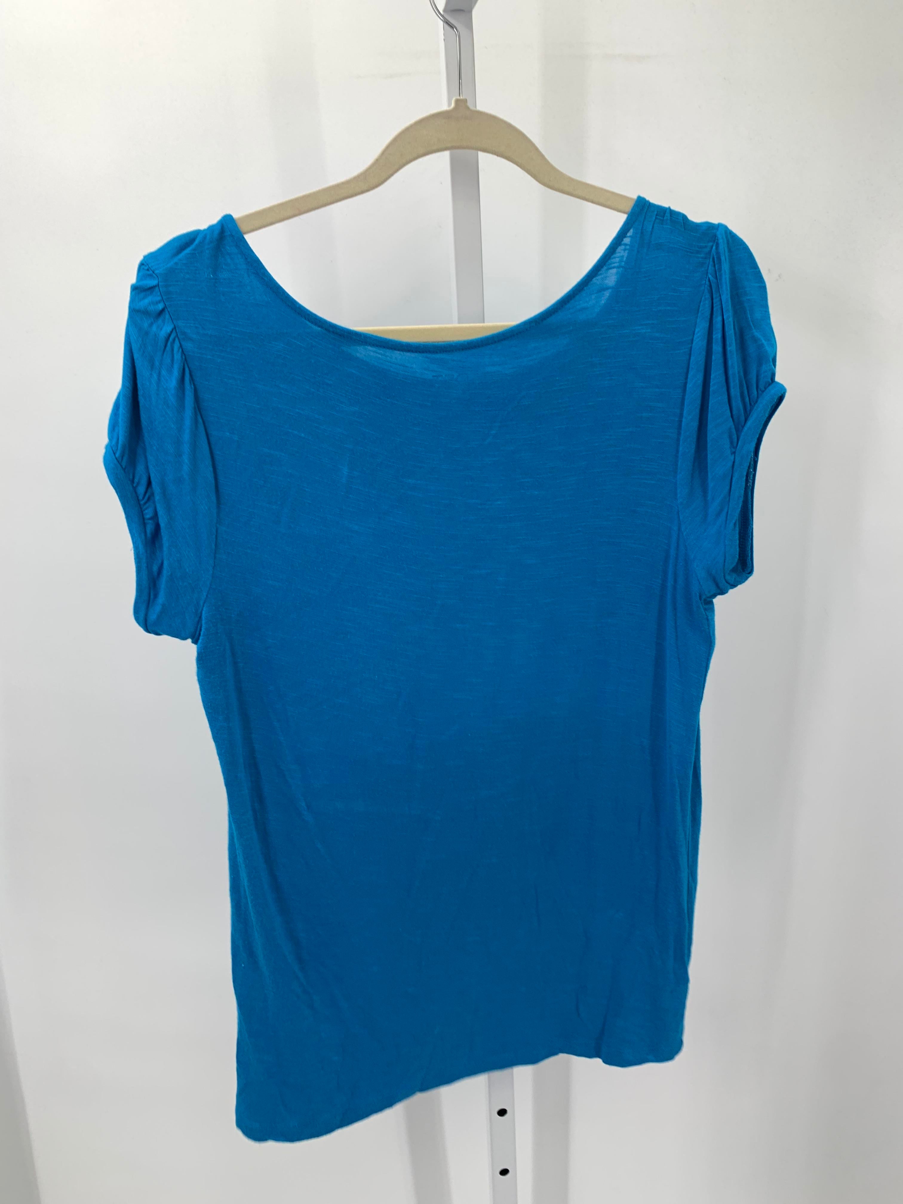 Loft Size Medium Misses Short Sleeve Shirt