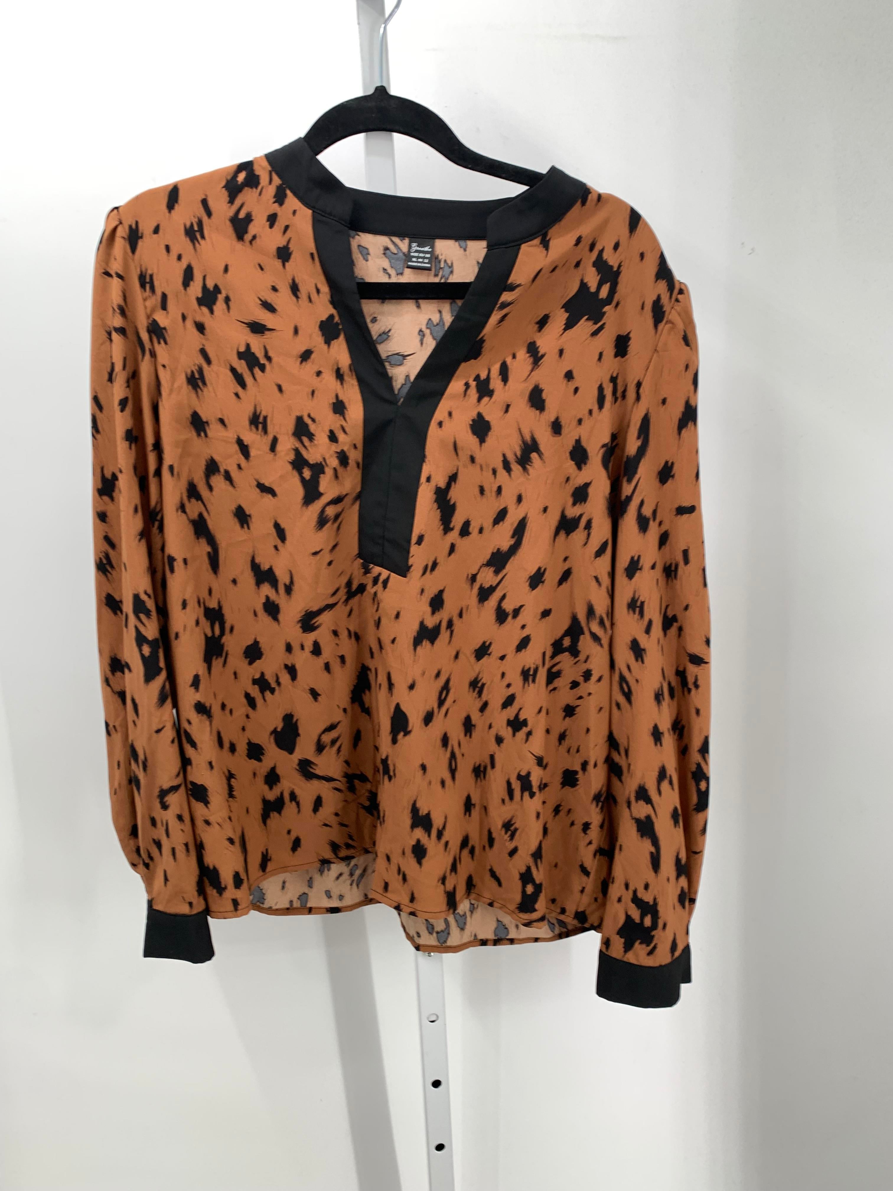 Size 12 Misses Long Sleeve Shirt