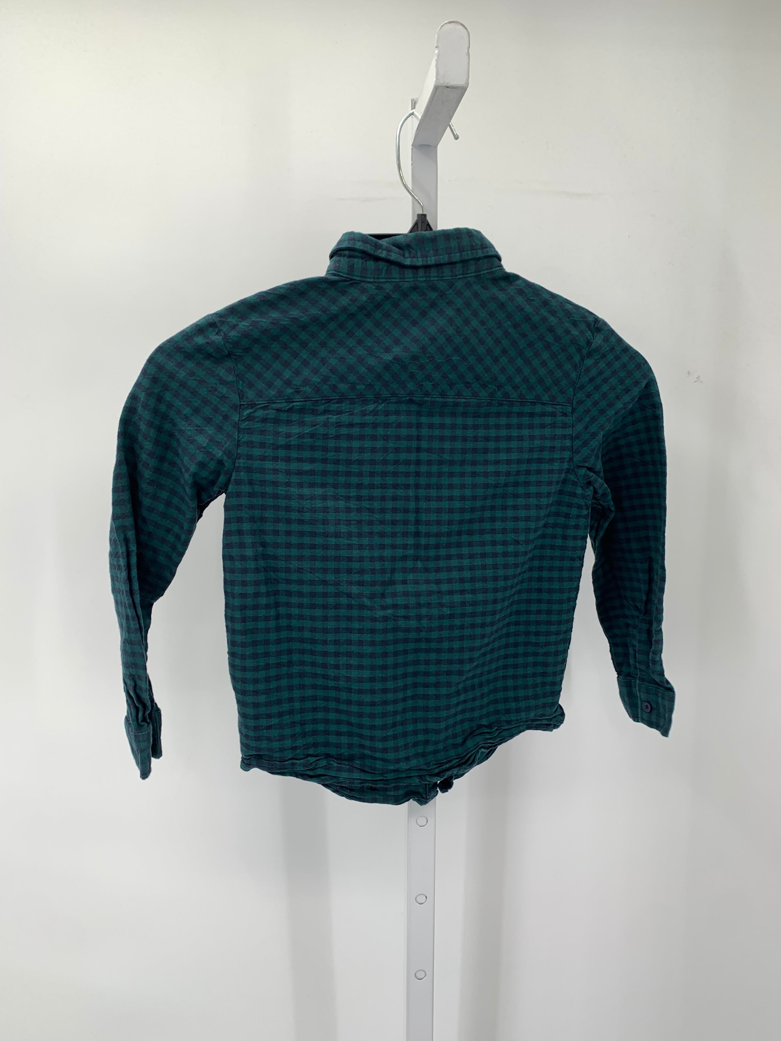 NAV Y PLAID BTN DOWN