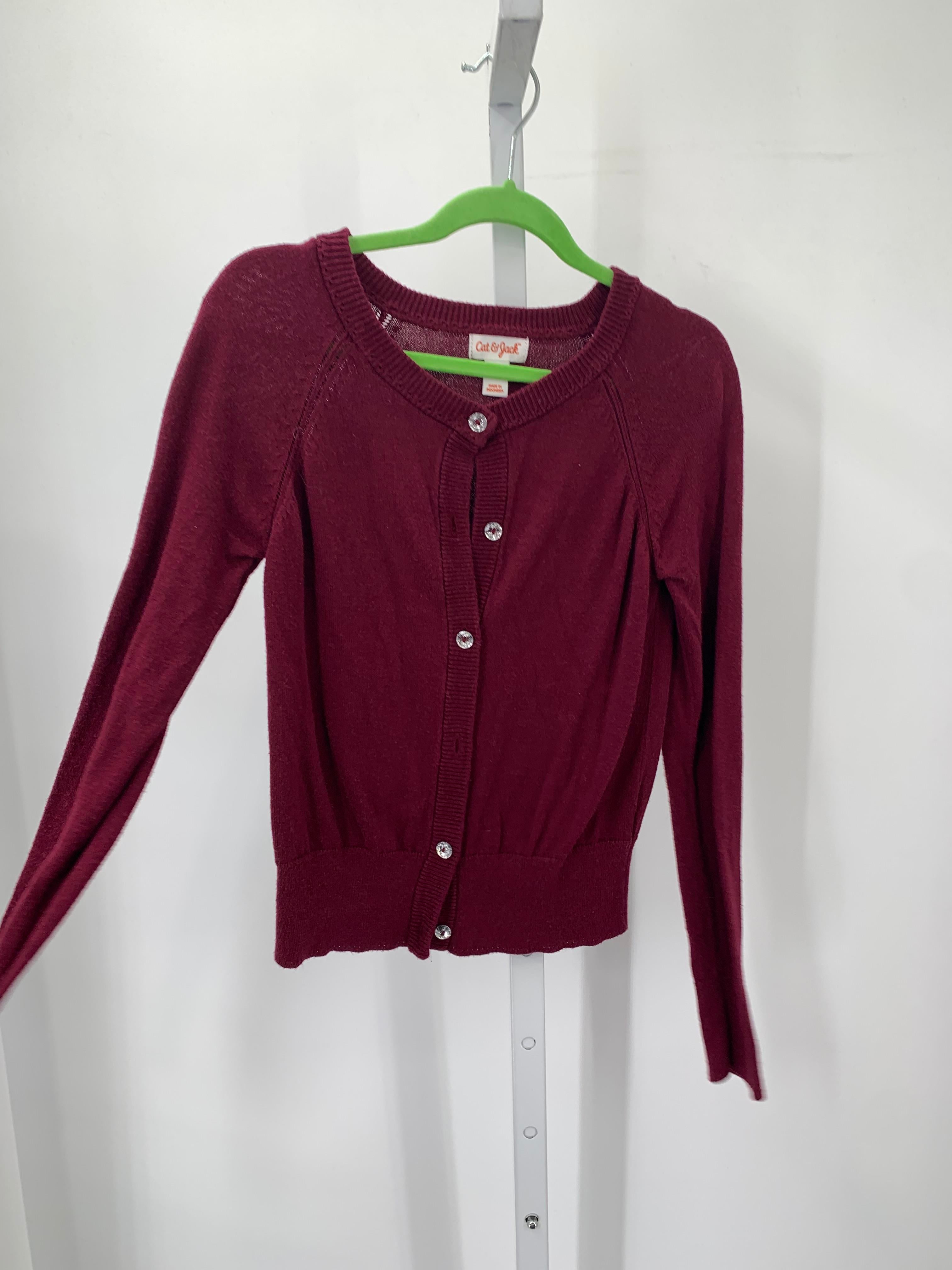 Cat & Jack Size 7-8 Girls Long Sleeve Sweater