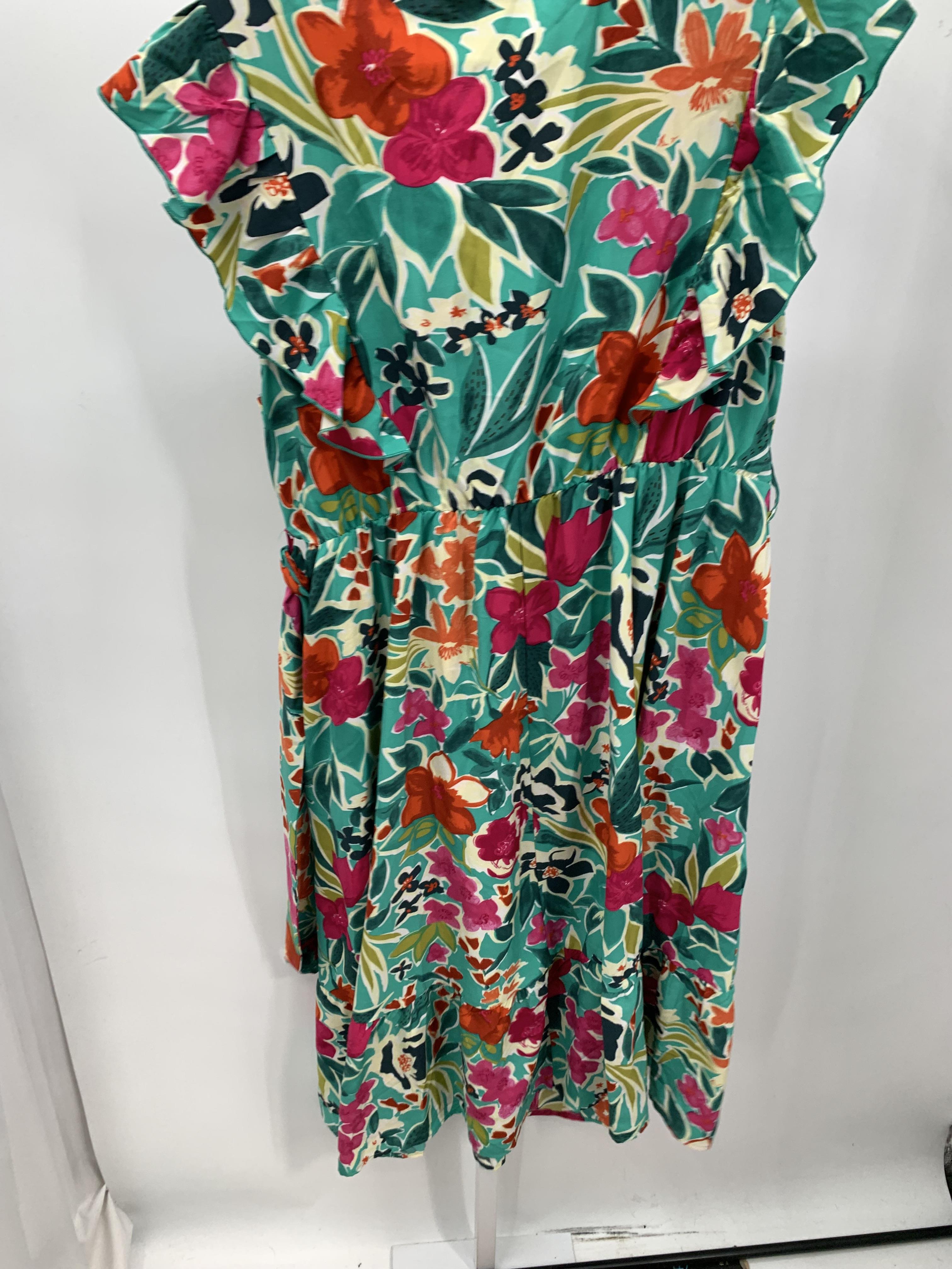 Size 14/16 W Misses Short Sleeve Dress