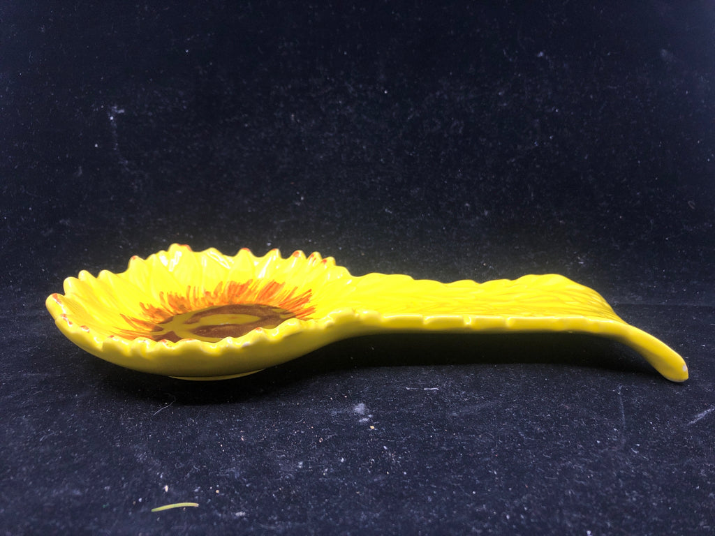 SUNFLOWER SPOON REST.