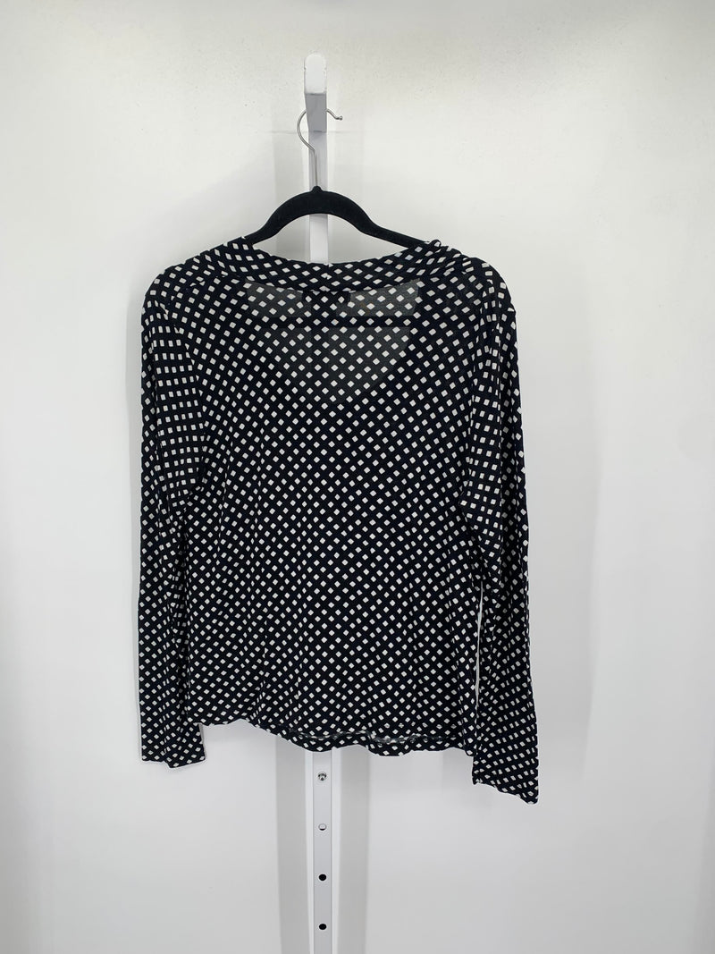 Liz Claiborne Size Medium Misses Long Sleeve Shirt