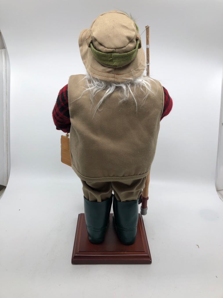 FISHERMAN SANTA DECOR.