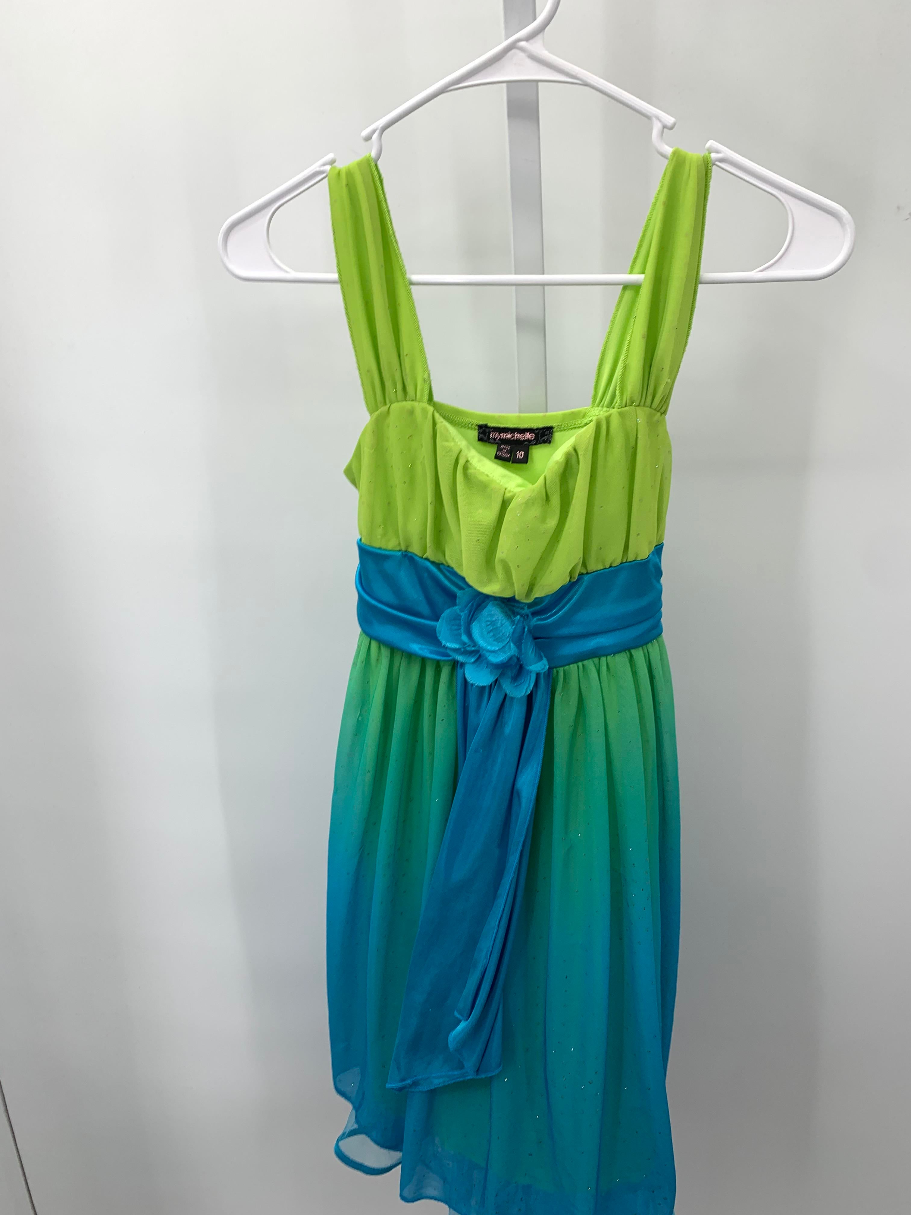 My Michelle Size 10 Girls Sleeveless Dress