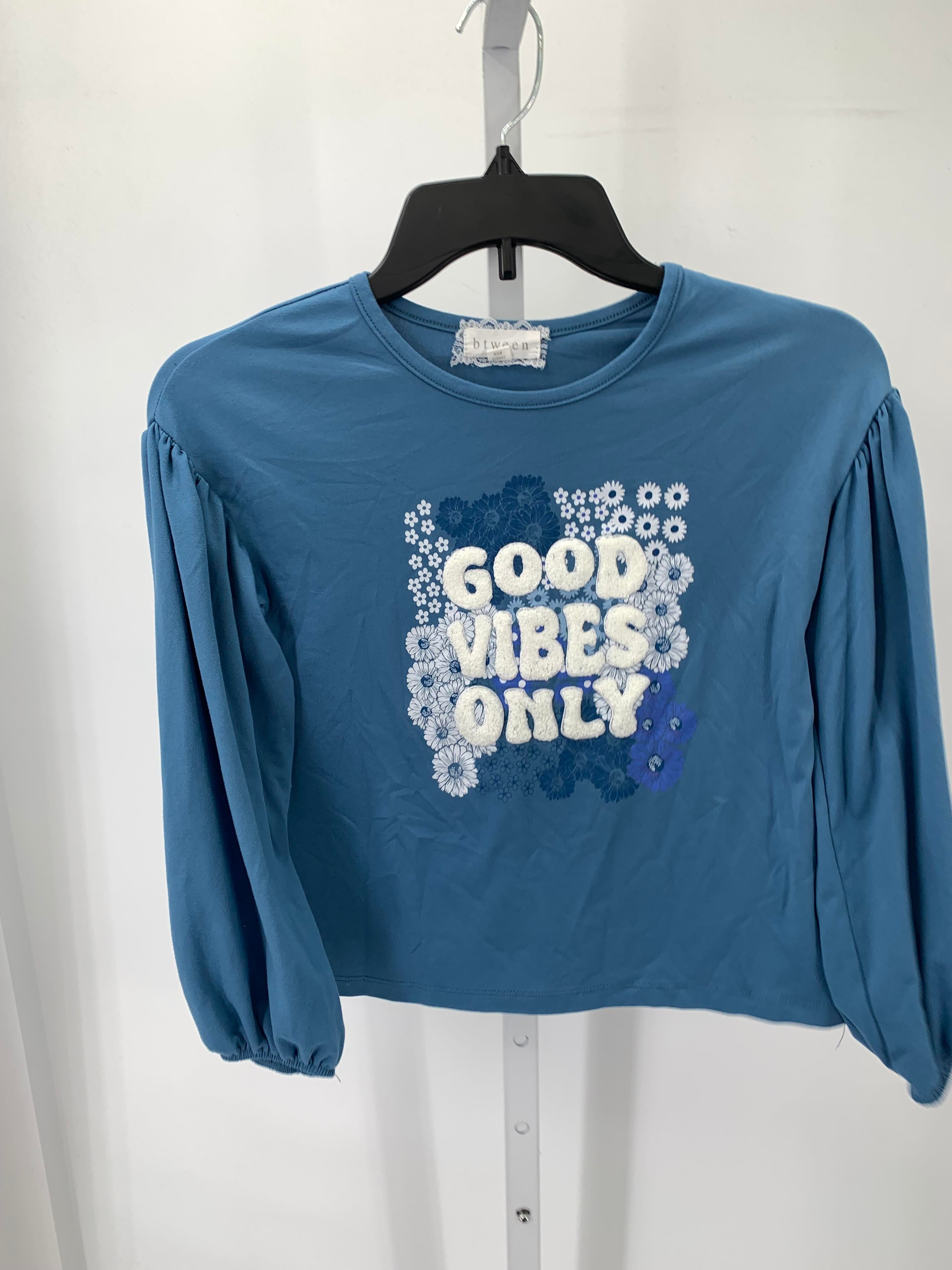 BTween Size 8 Girls Long Sleeve Shirt