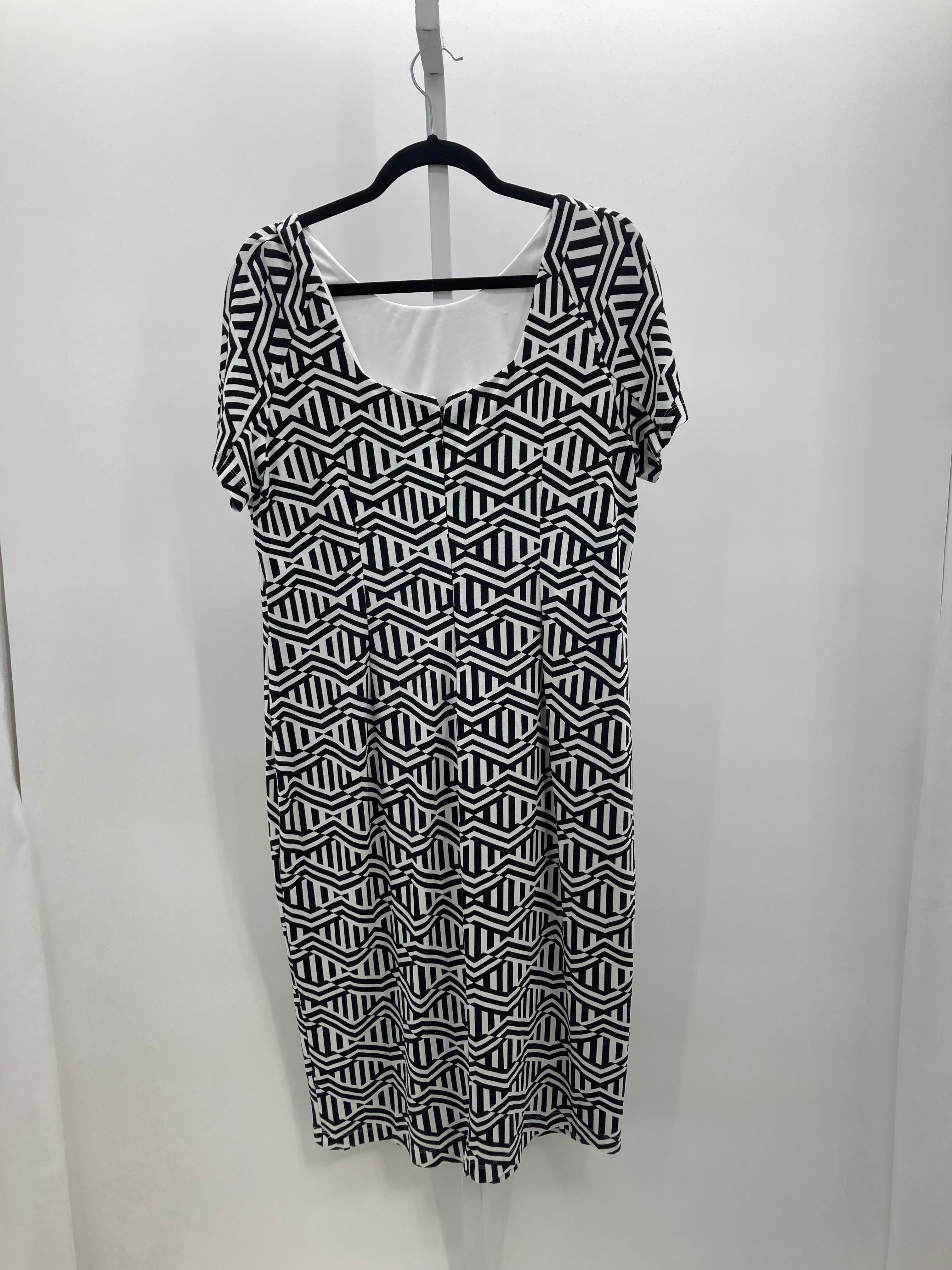 Cato Size 16 W Womens Short Sleeve Dress