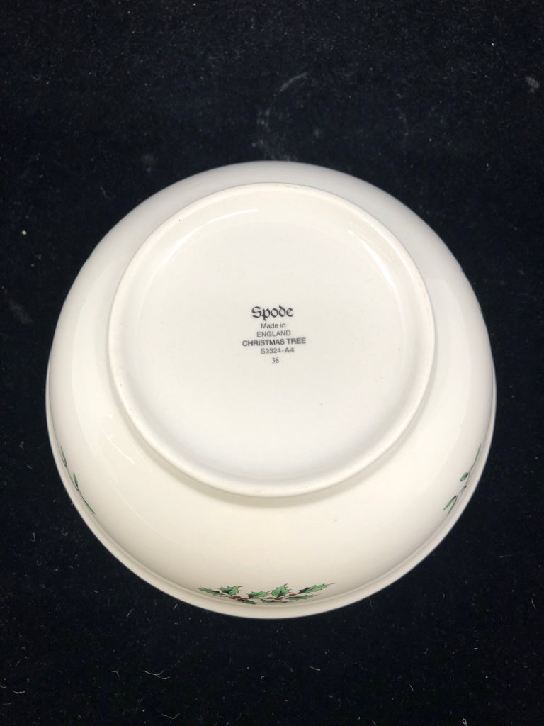 SPODE CHRISTMAS TREE BOWL-IN BOX