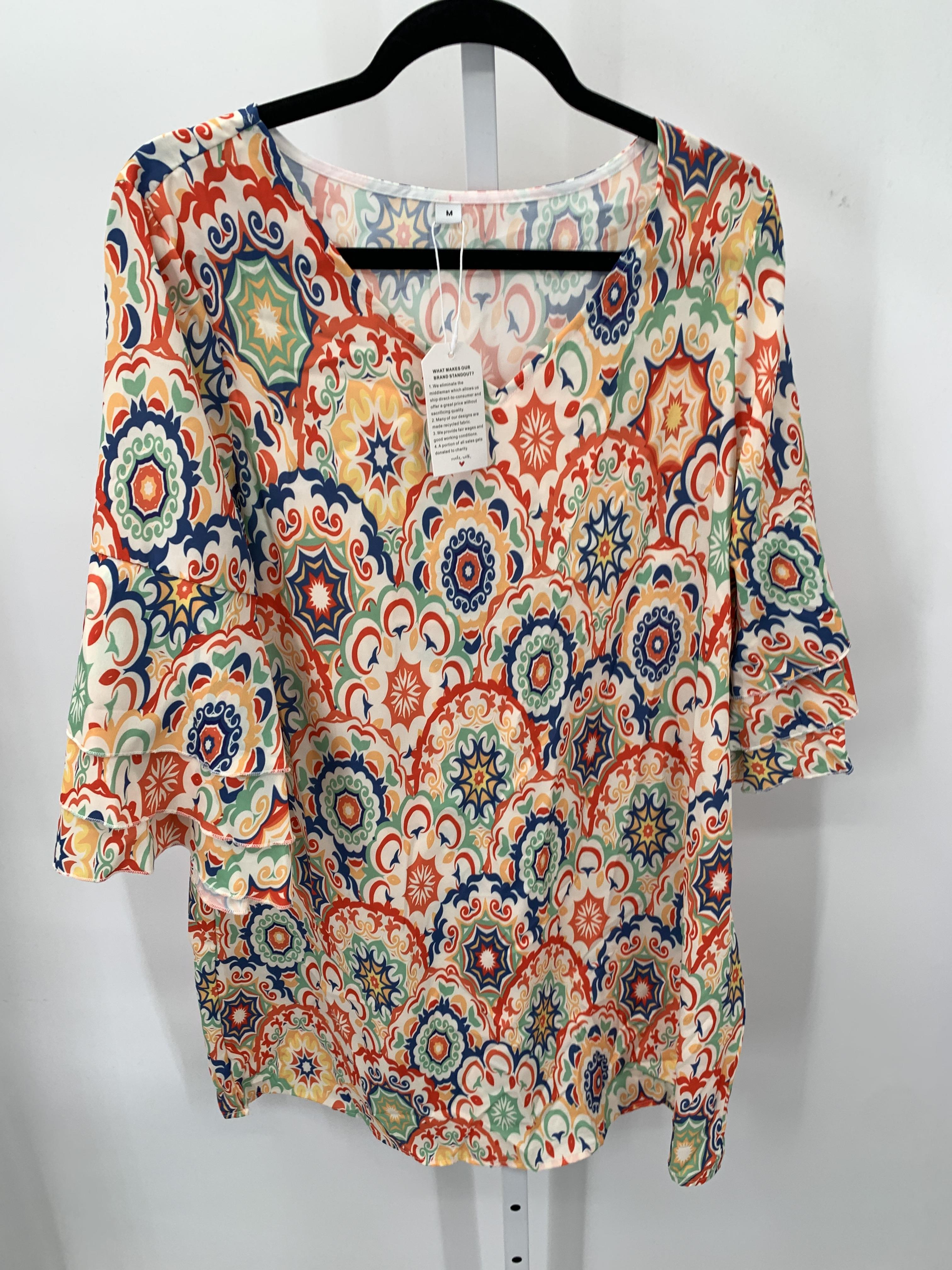 Size Medium Misses 3/4 Sleeve Dress