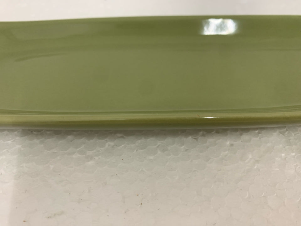 NIB WOVEN TRADITIONS OLIVE PLATE SAGE COLOR LONGABERGER.