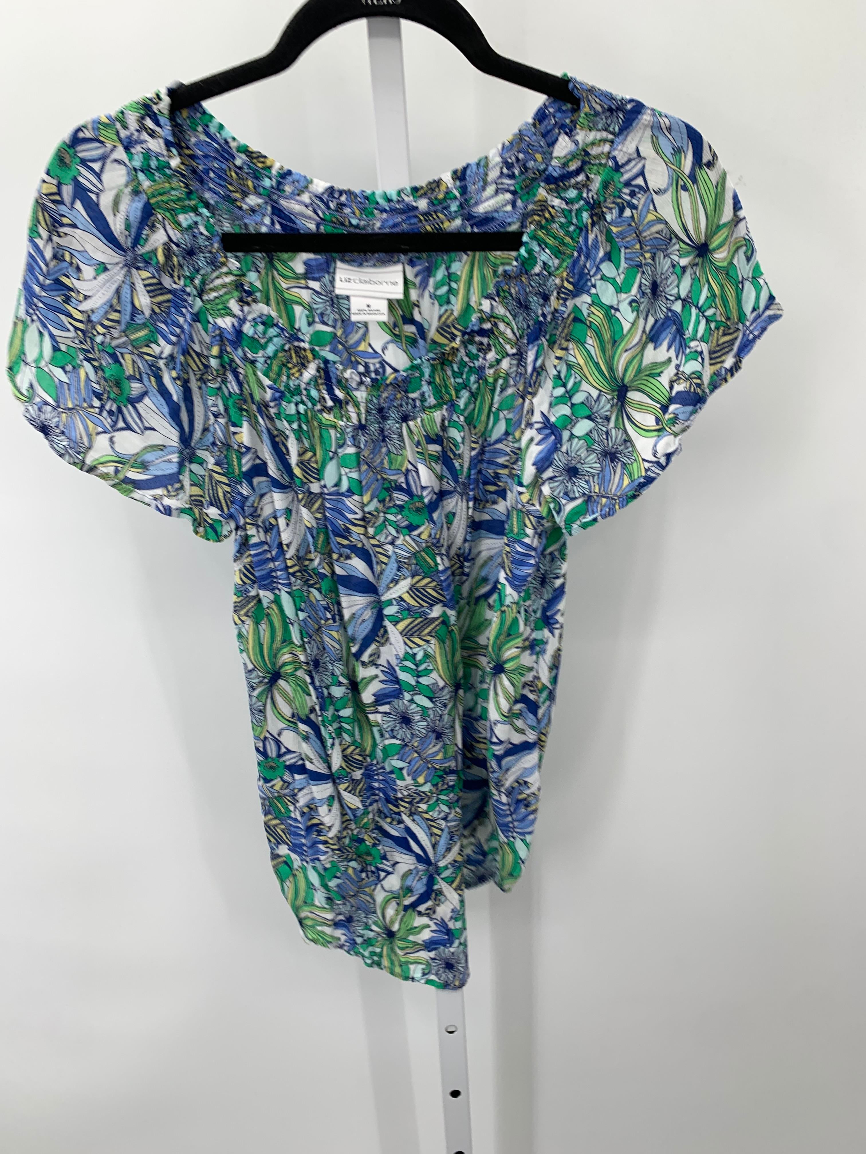 Liz Claiborne Size Medium Misses Short Sleeve Shirt