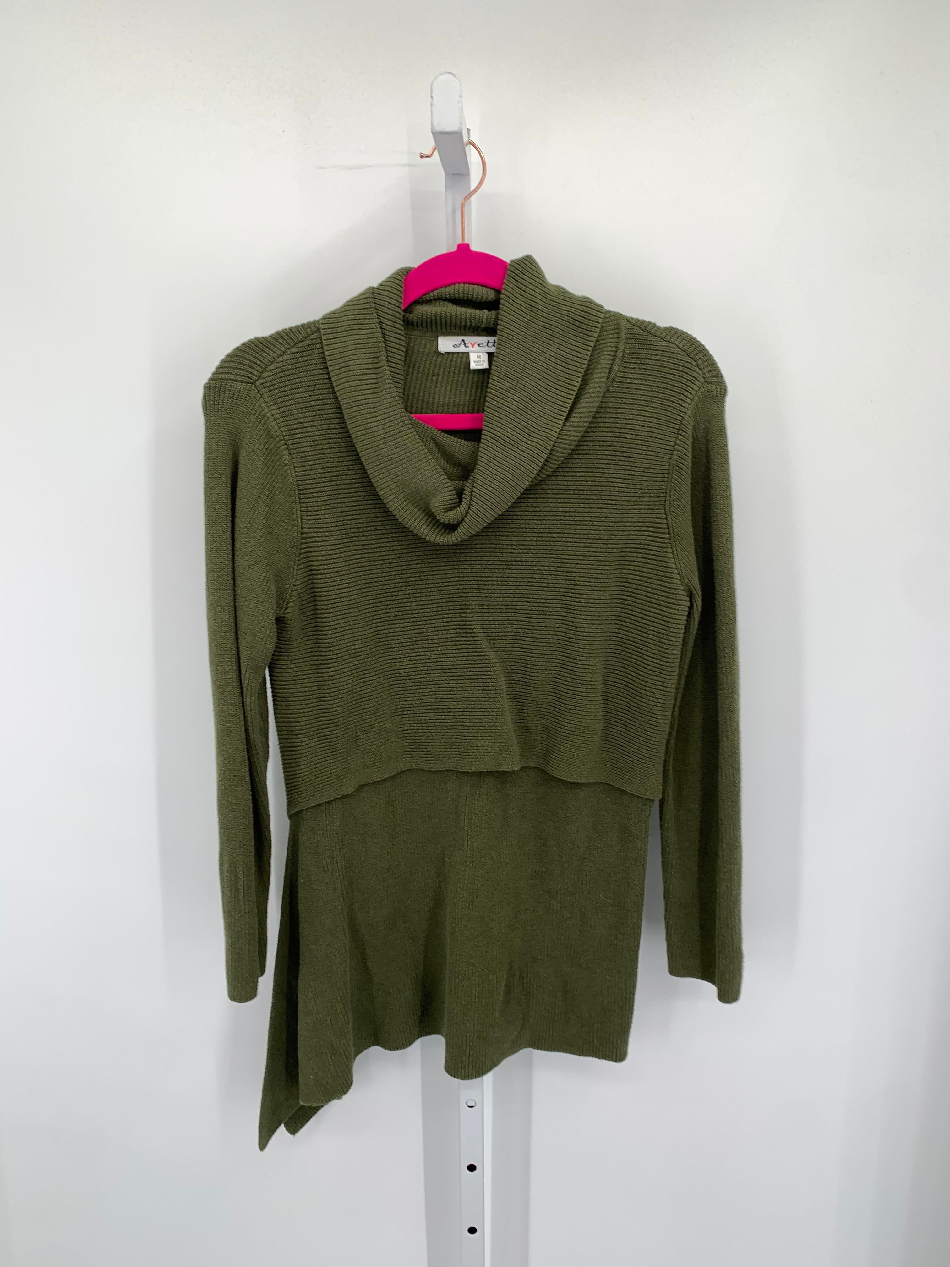 Size Medium Misses Long Slv Sweater