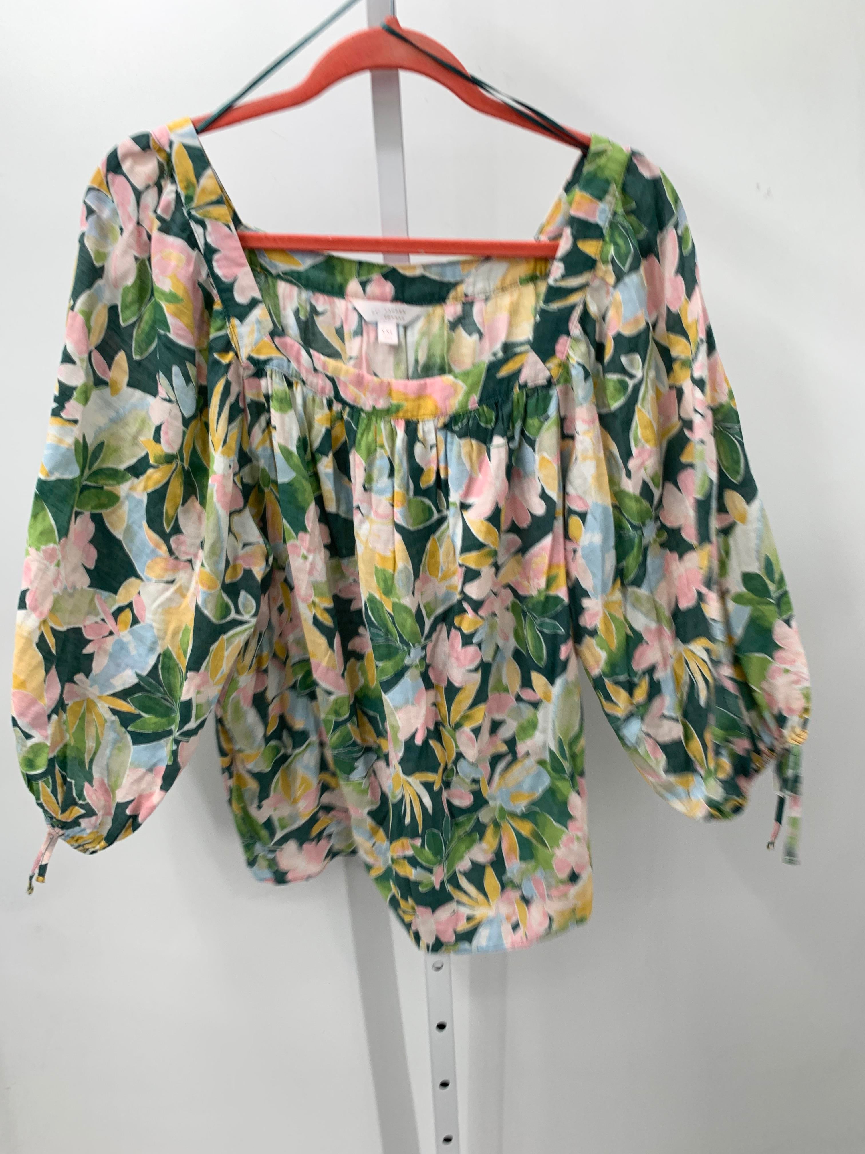 Lauren Conrad Size XXL Misses 3/4 Sleeve Shirt