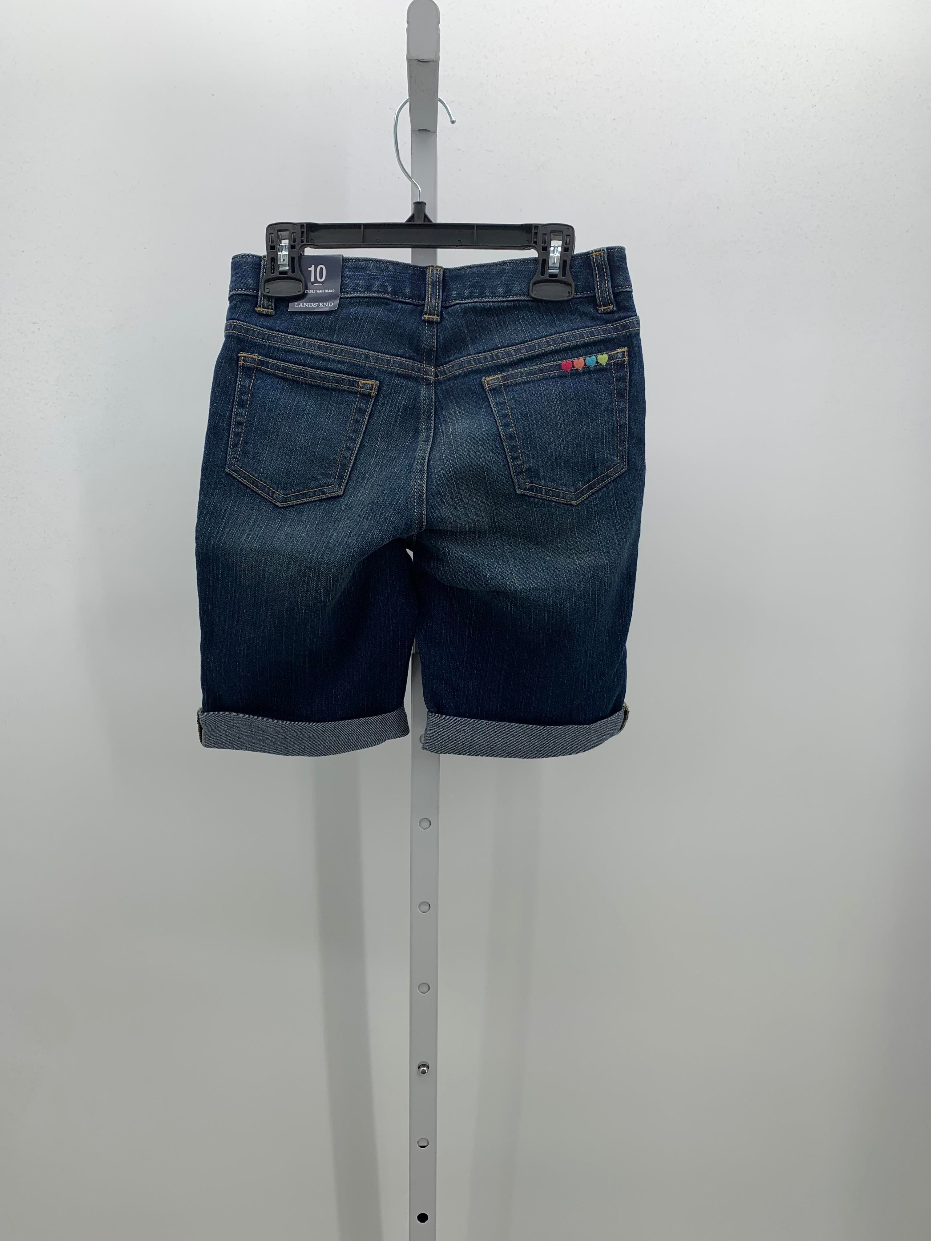 Lands End Size 10 Girls Shorts