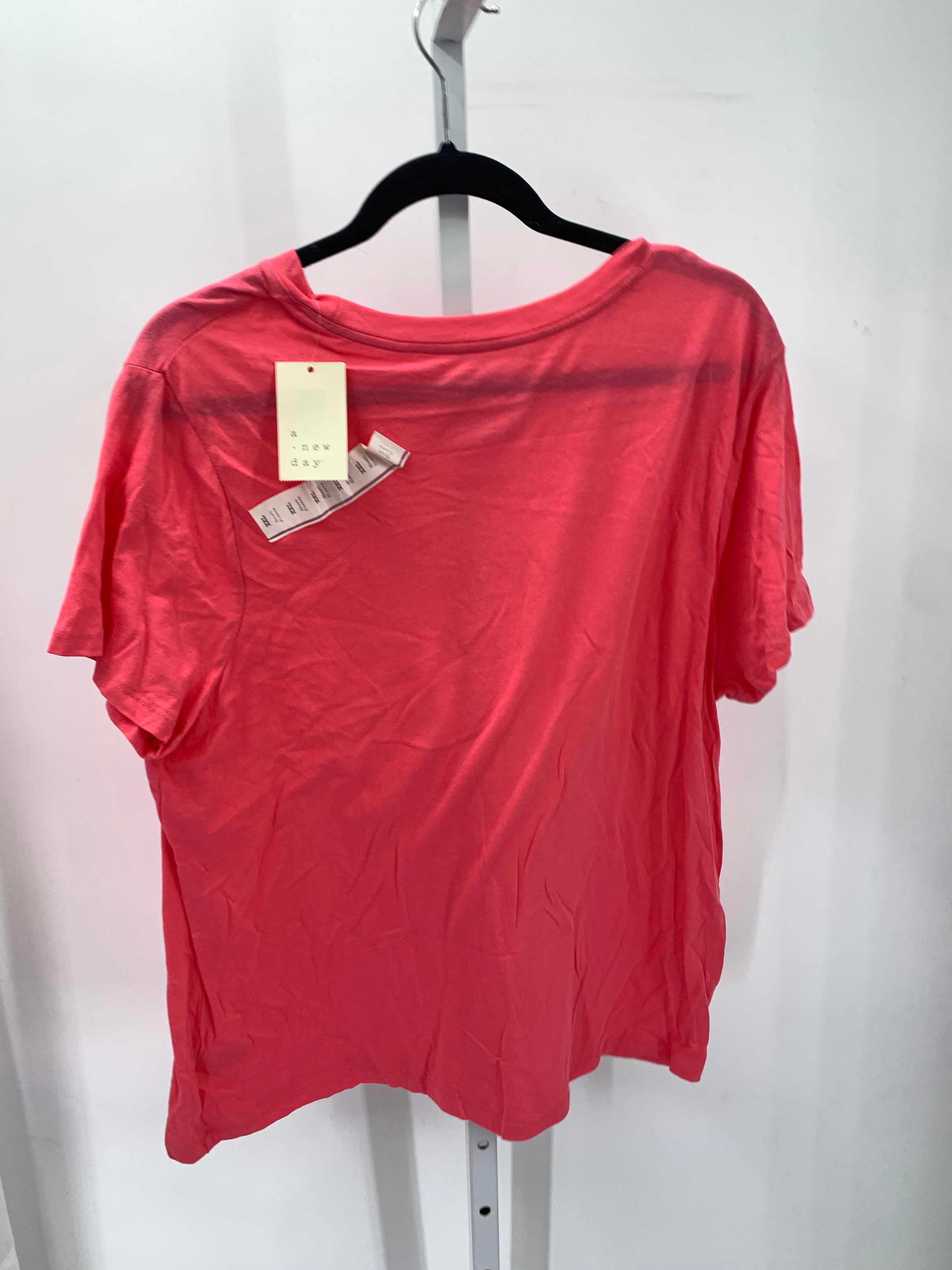 A New Day Size XXL Misses Short Sleeve Shirt