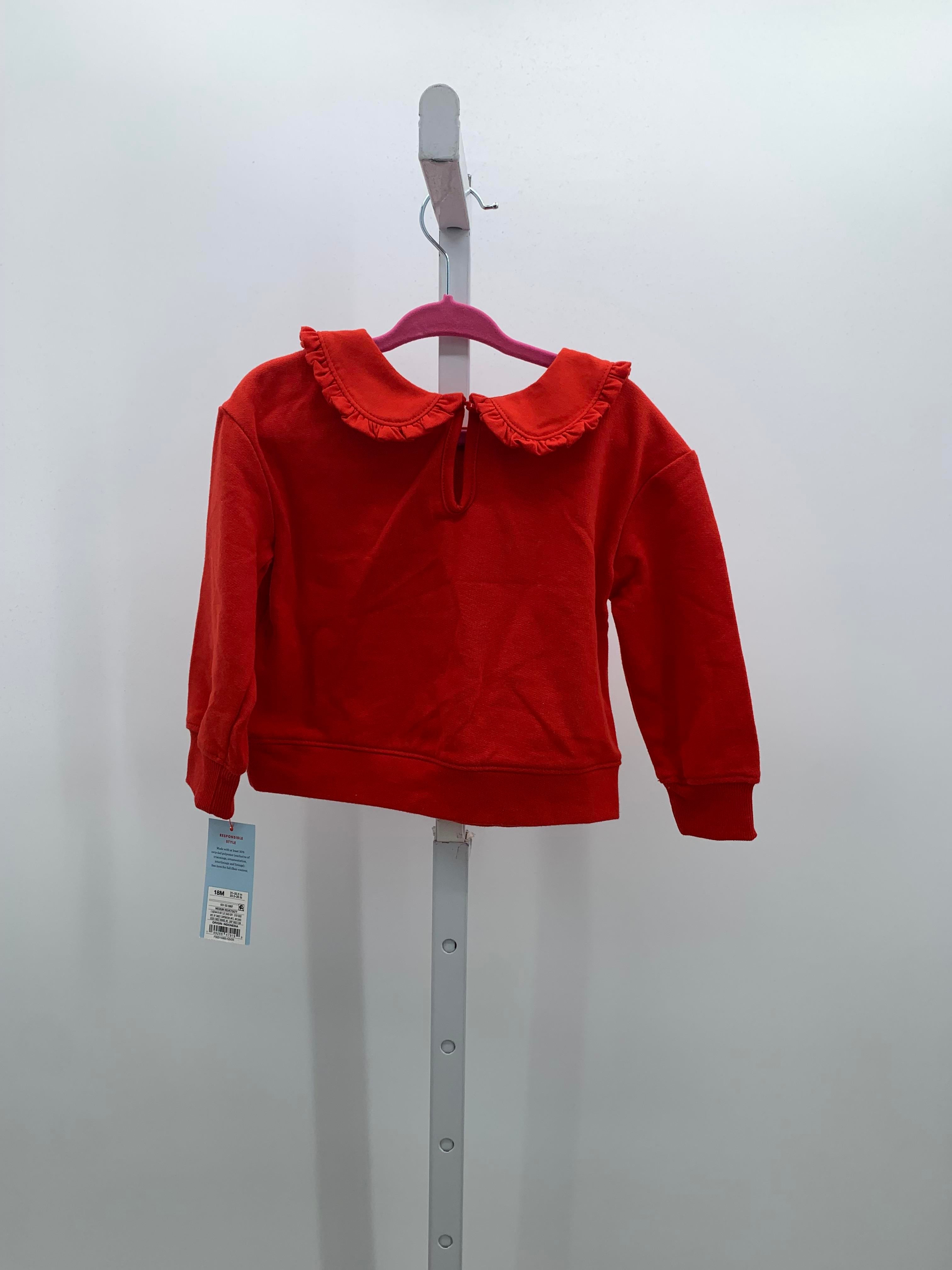 Cat & Jack Size 18 Months Girls Long Sleeve Shirt