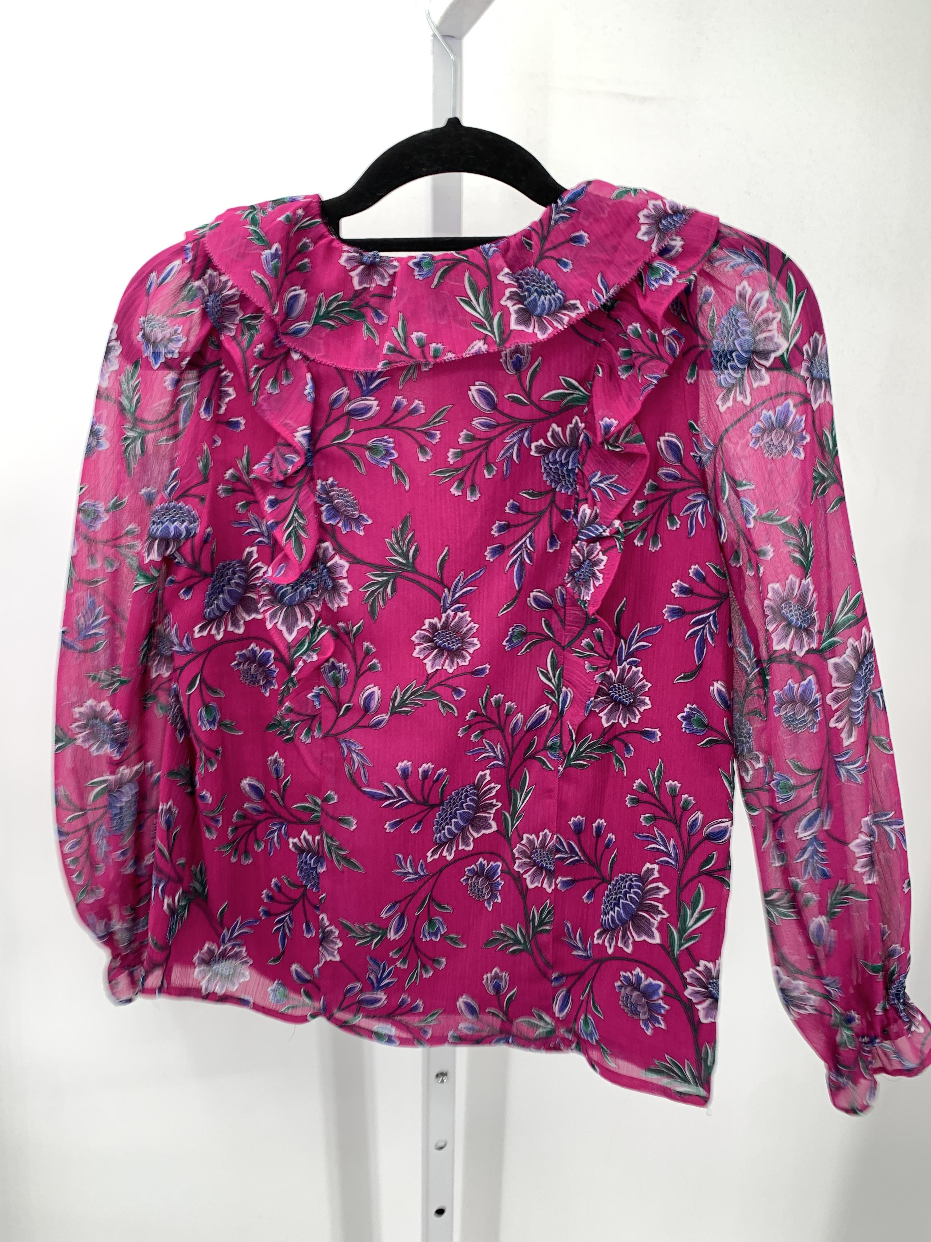 Loft Size X Small Petite Petite Long Sleeve Shirt