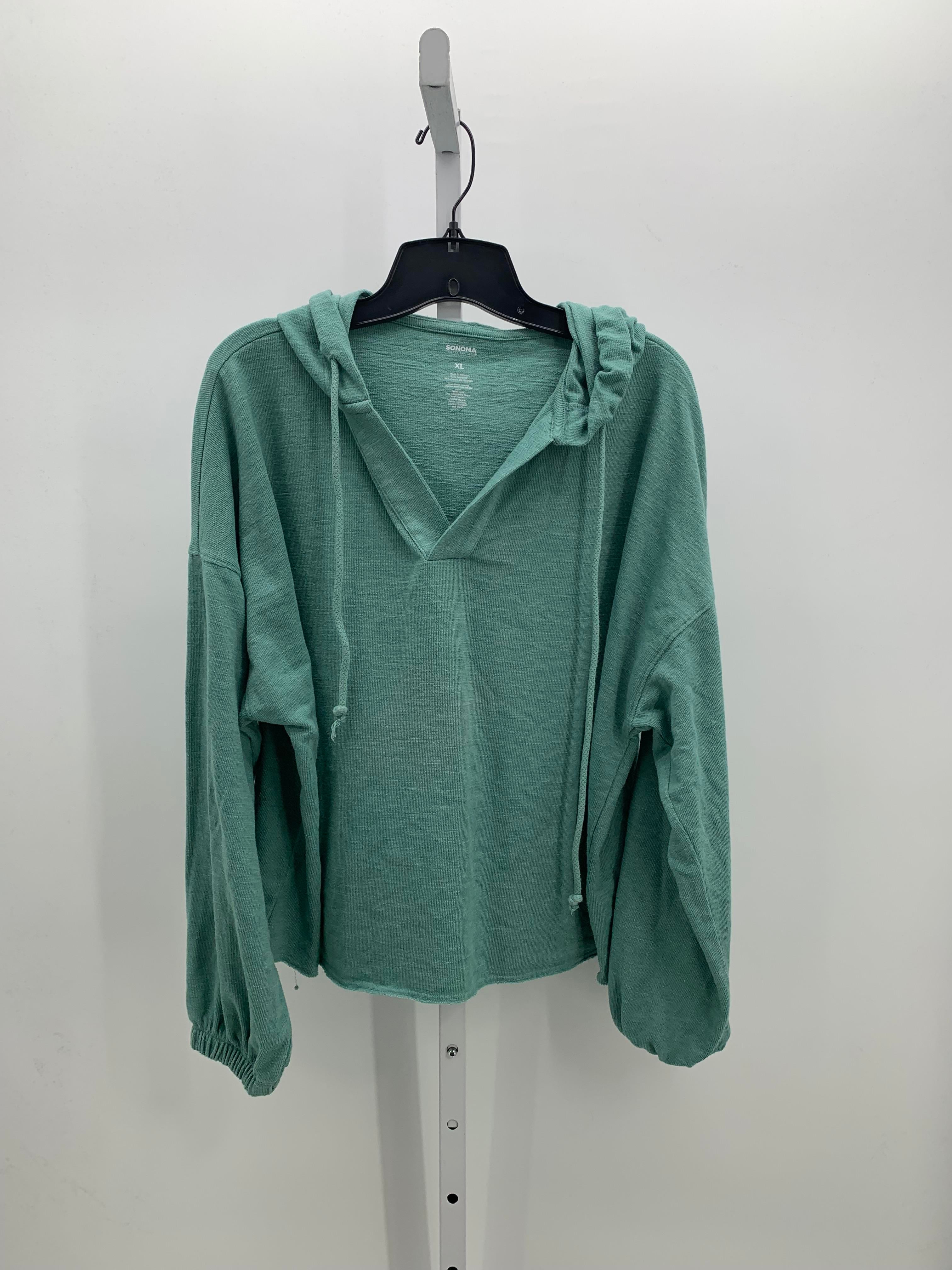 Sonoma Size Extra Large Misses Long Sleeve Shirt