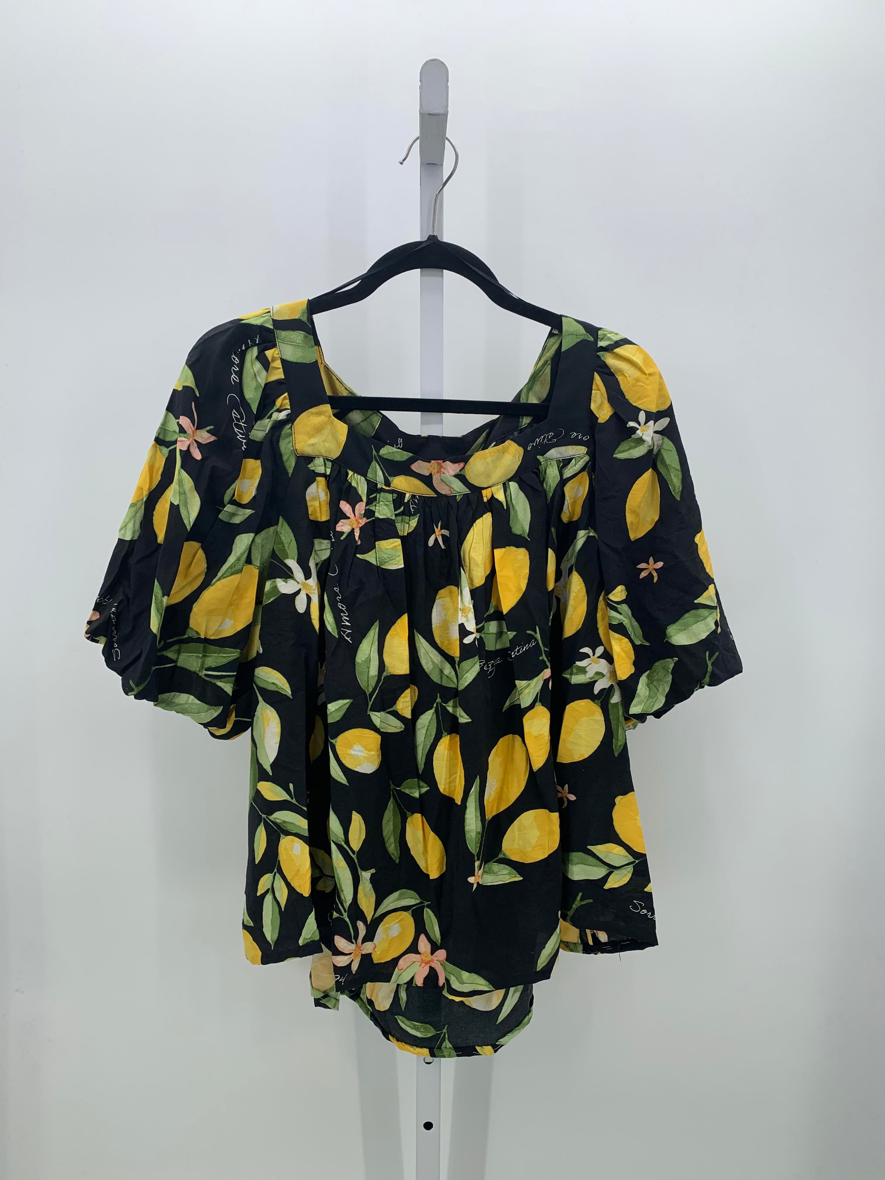 H&M Size Large Misses Short Sleeve Shirt
