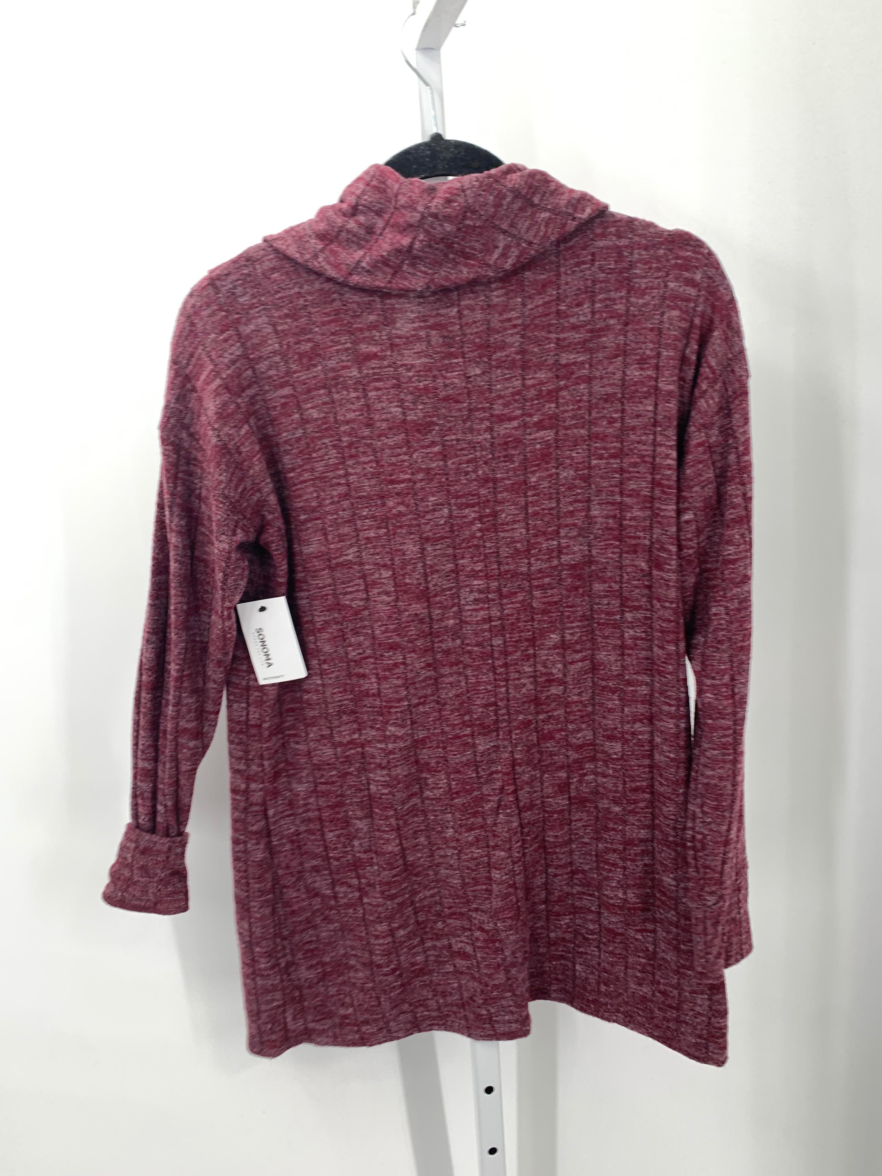 Sonoma Purple Size Small Maternity Long Sleeve Sweater
