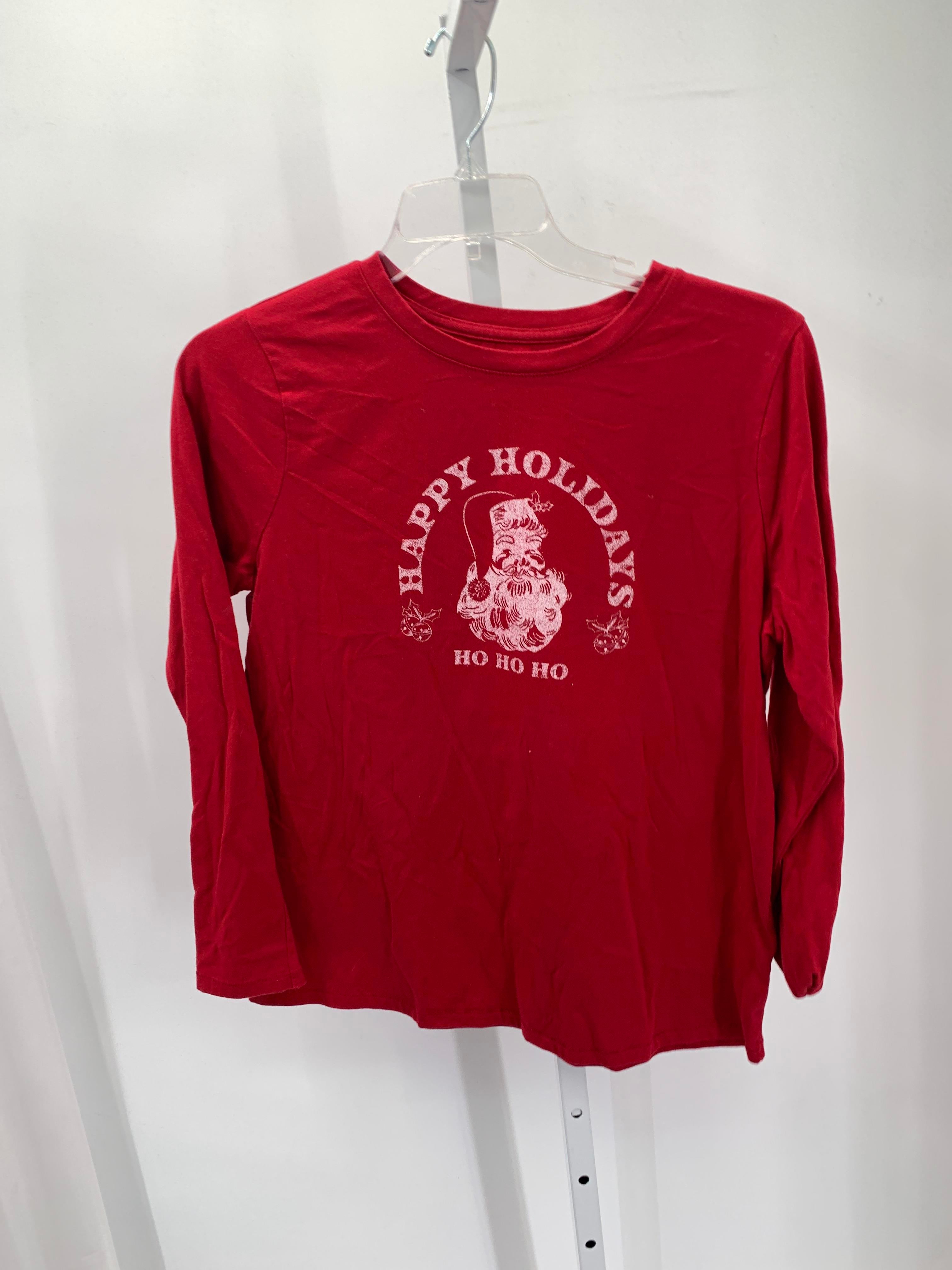 LONG SLV SHIRT HAPPY HOLIDAYS