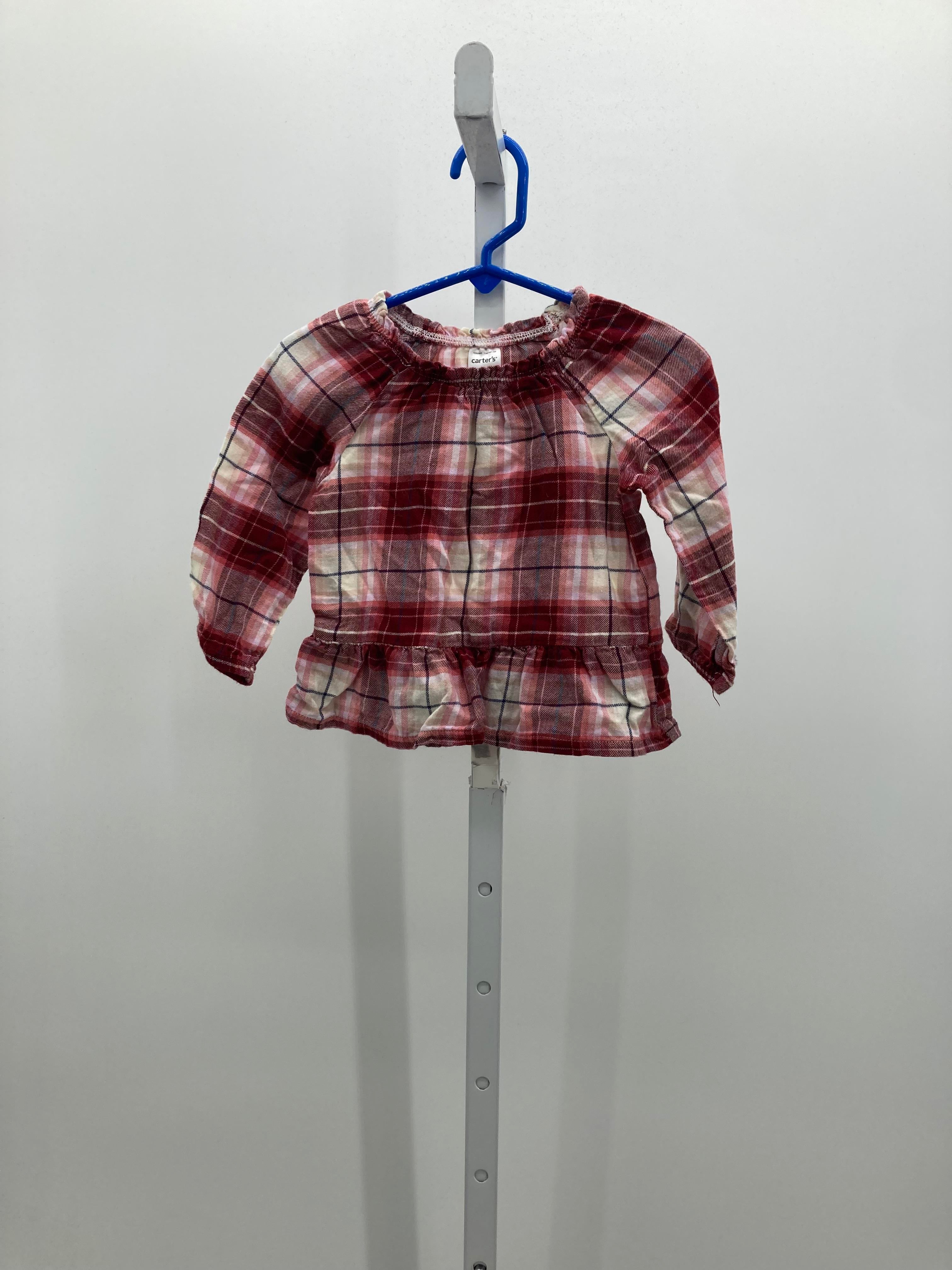 Carters Size 18 Months Girls Long Sleeve Shirt