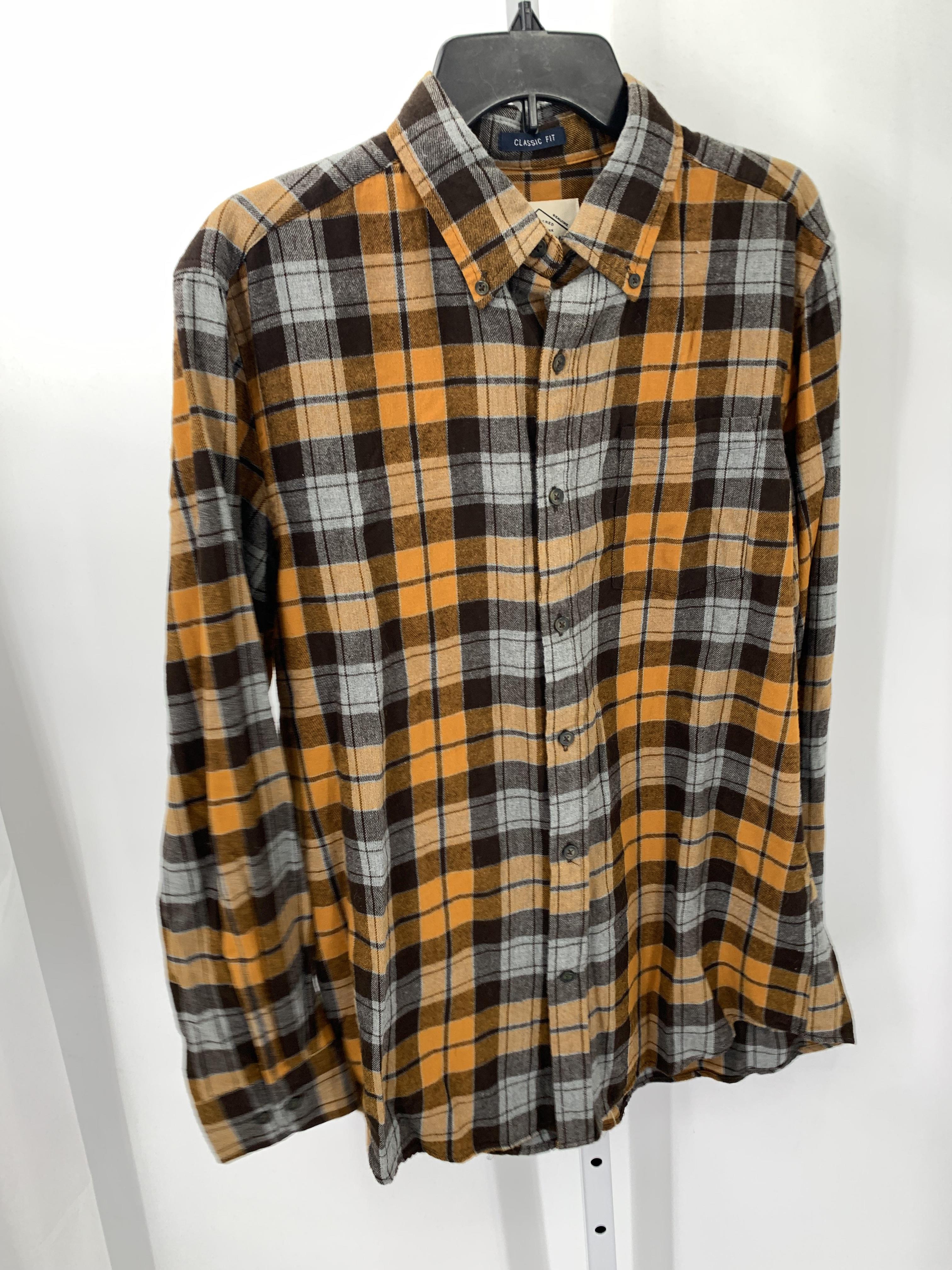 GREY BROWN PLAID