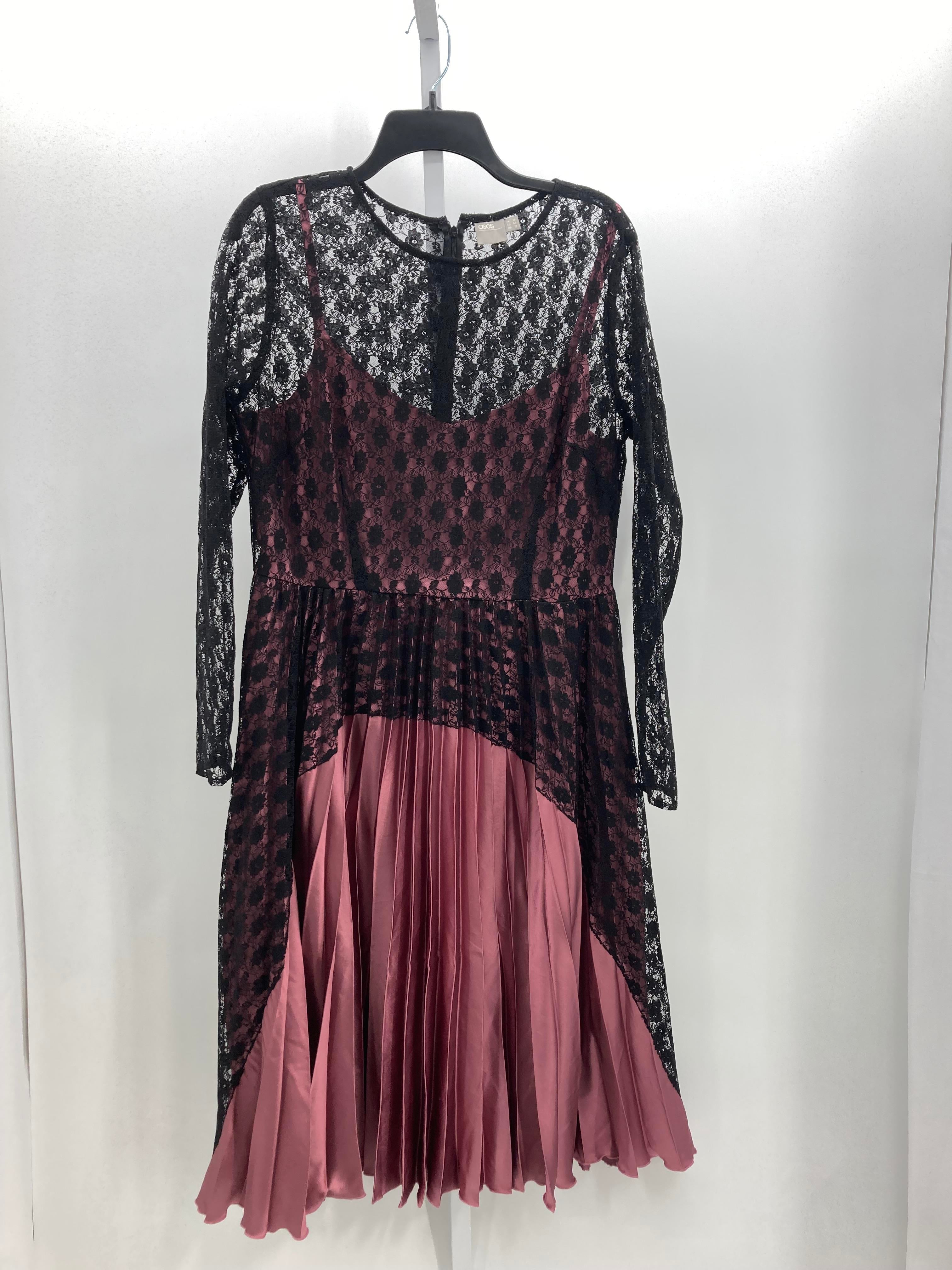 Size 12 Misses Long Sleeve Dress