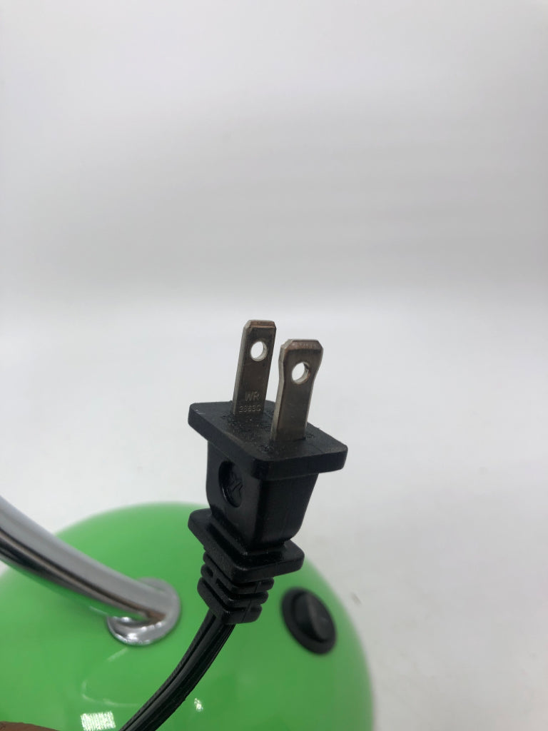 LIME GREEN LED DESK LAMP.