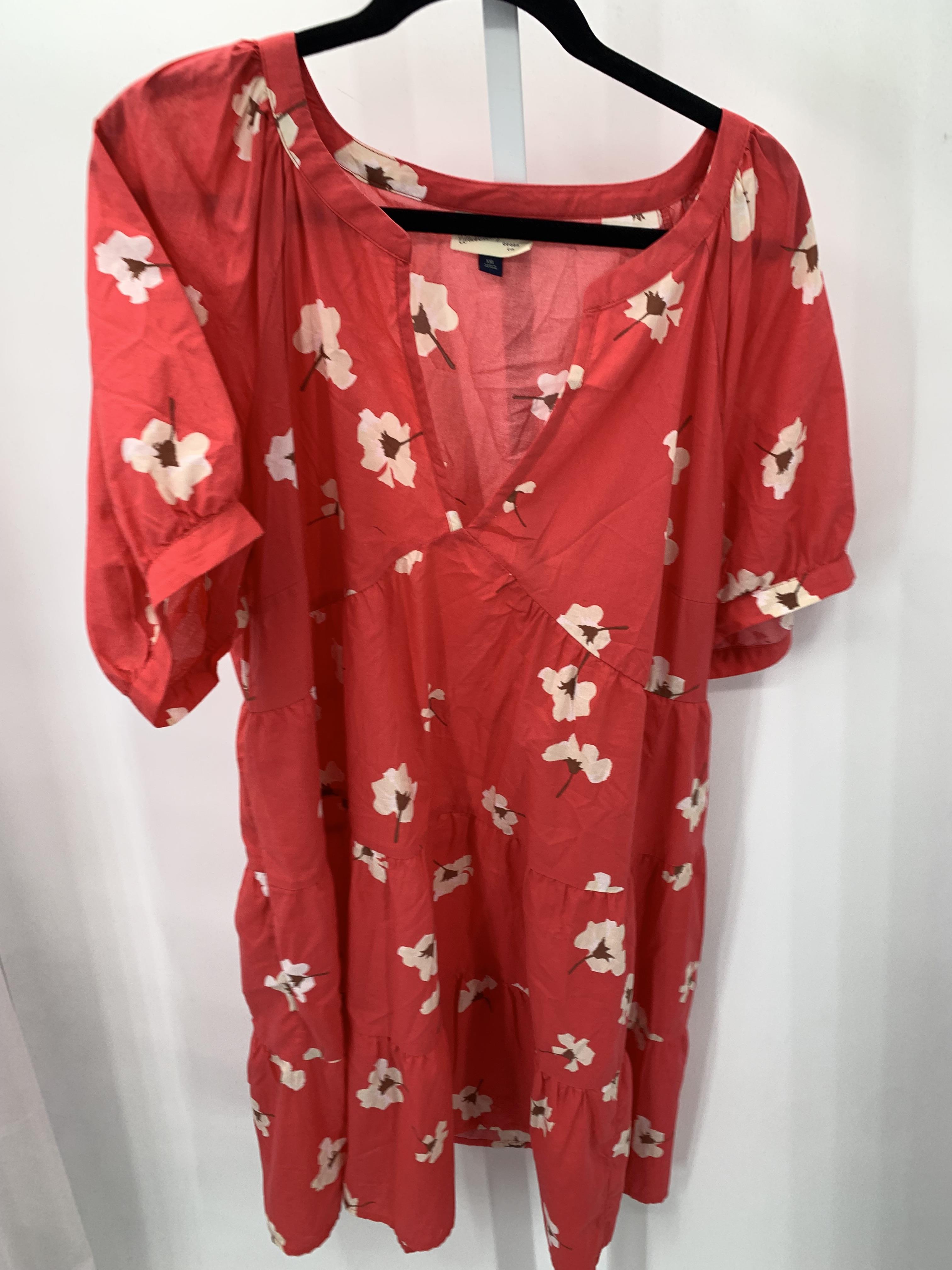 Universal Thread Size XXL Misses Short Sleeve Dress