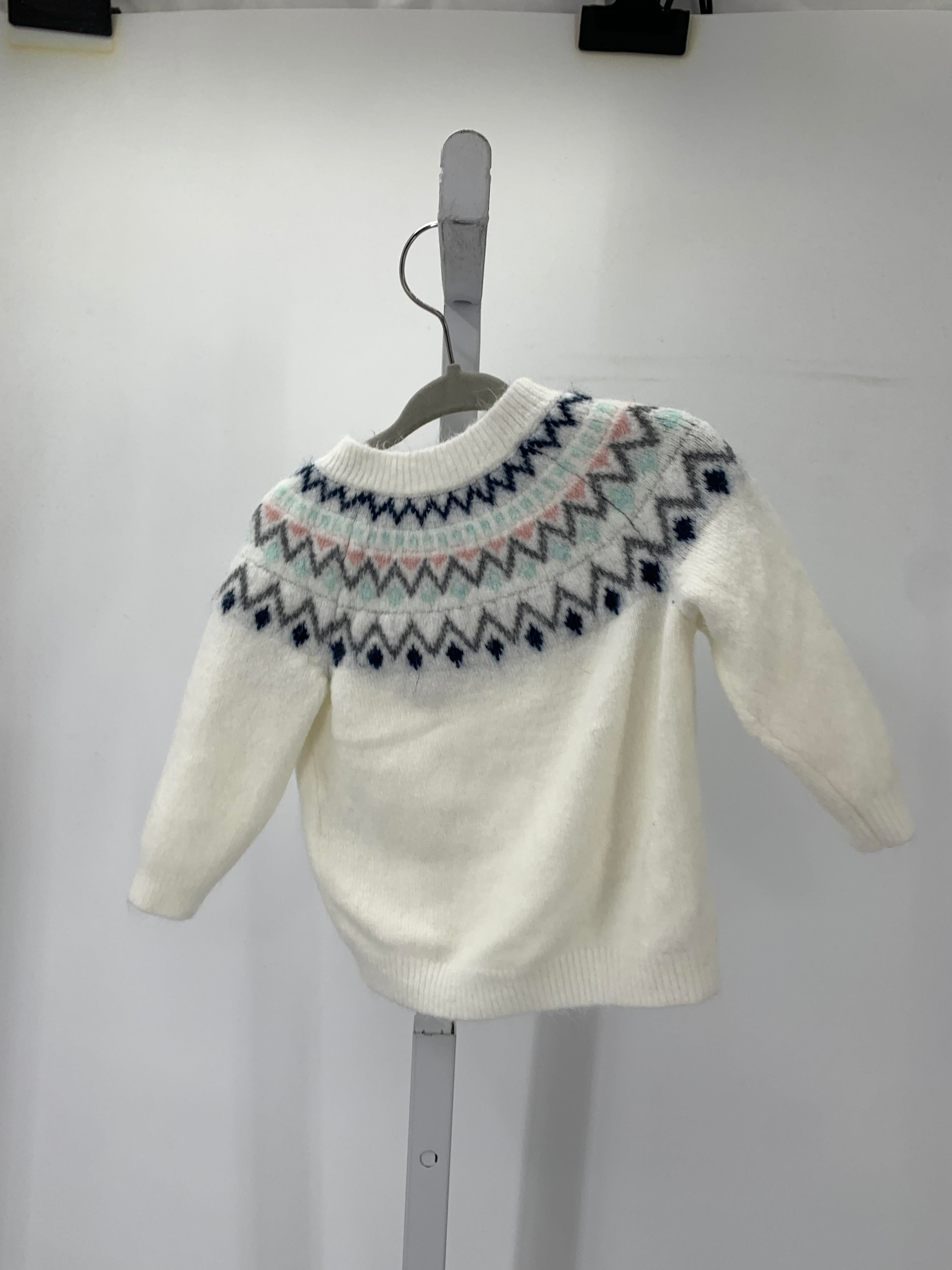 Cat & Jack Size 6-9 mon Girls Long Sleeve Sweater