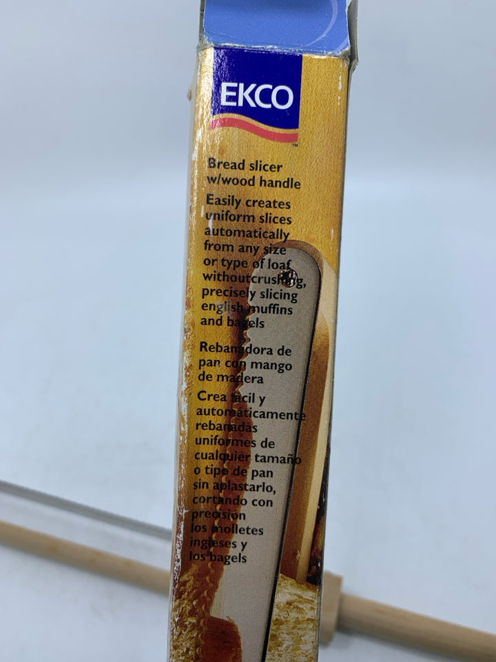 NIB EKCO BREAD SLICER.