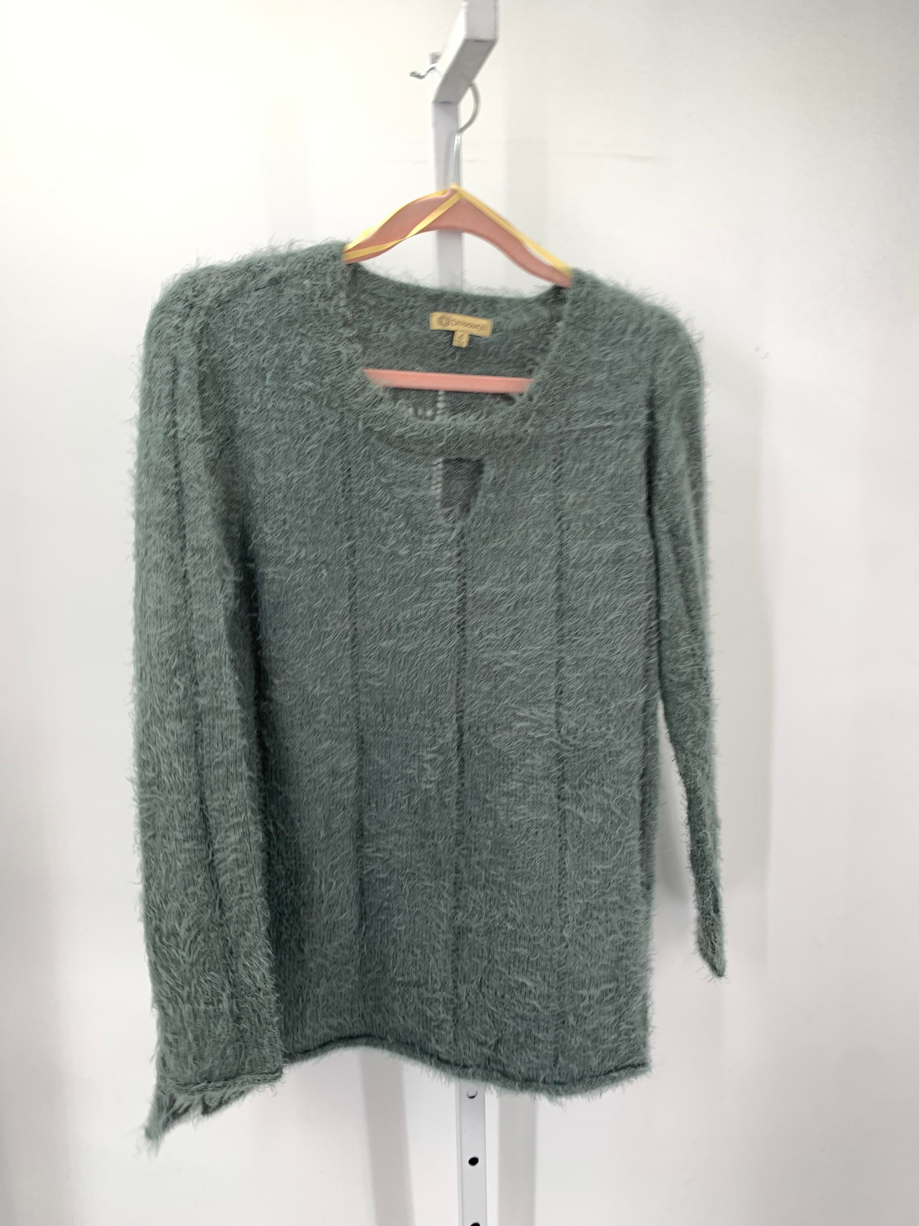 Democracy Size Large Misses Long Slv Sweater