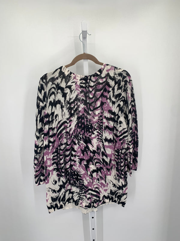 Sarah Spencer Size 2X Womens Long Slv Sweater