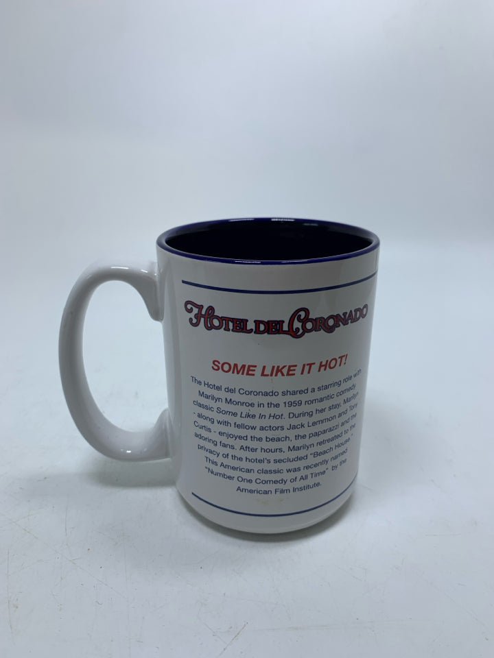 HOTEL DEL CORONADO MUG.