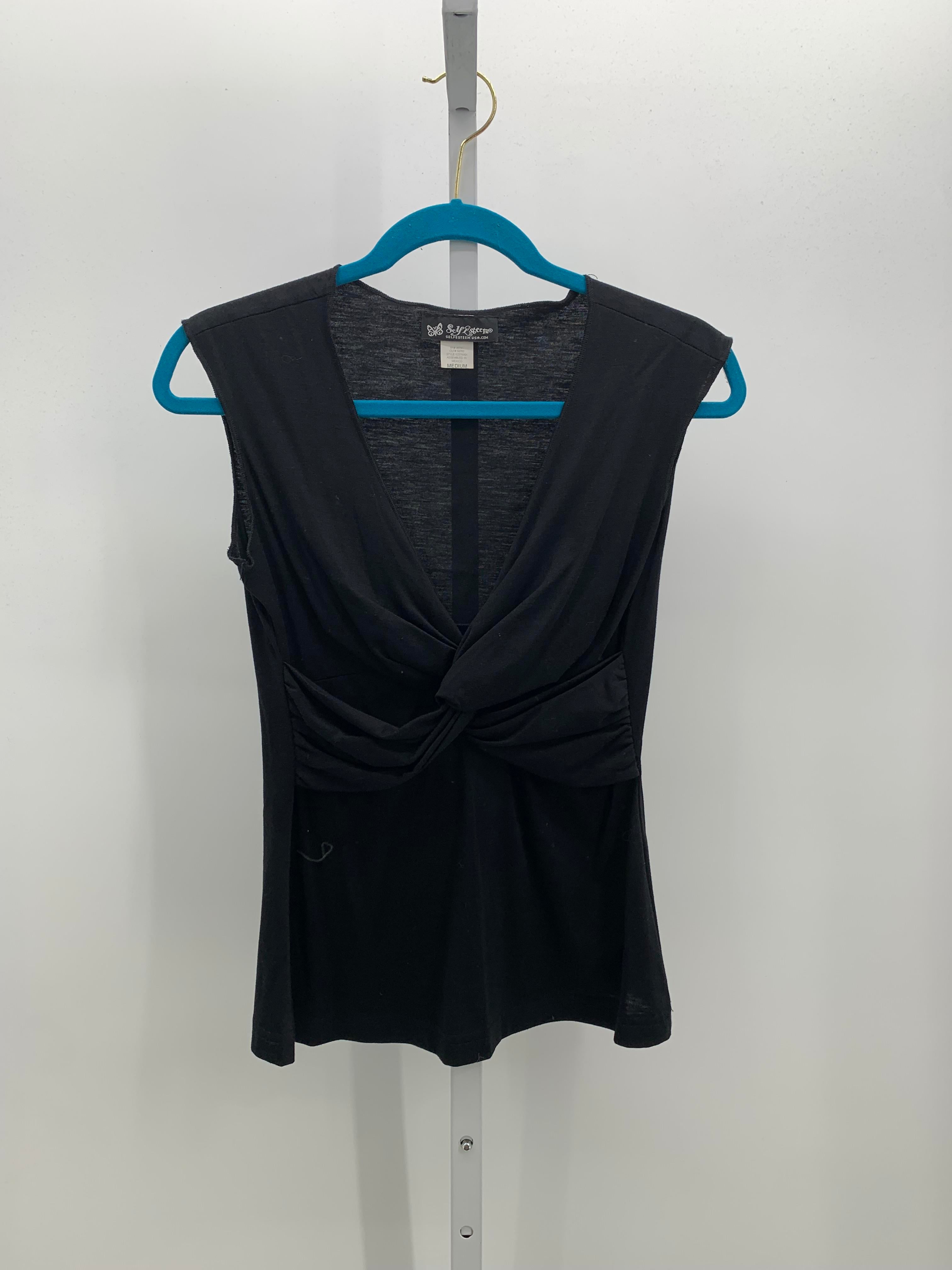 Self Esteem Size Medium Juniors Sleeveless Shirt