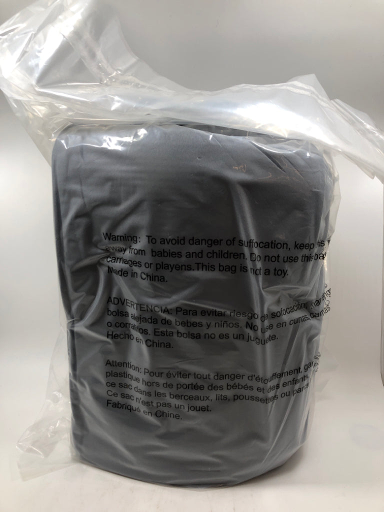 NIB GREY COMFORTER SET.