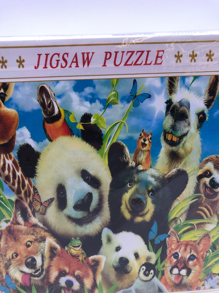 NIP ANIMAL FACES PUZZLE.
