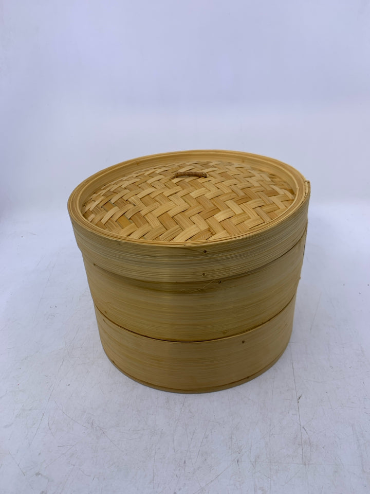 BAMBOO 2 SECTION STEAMER.