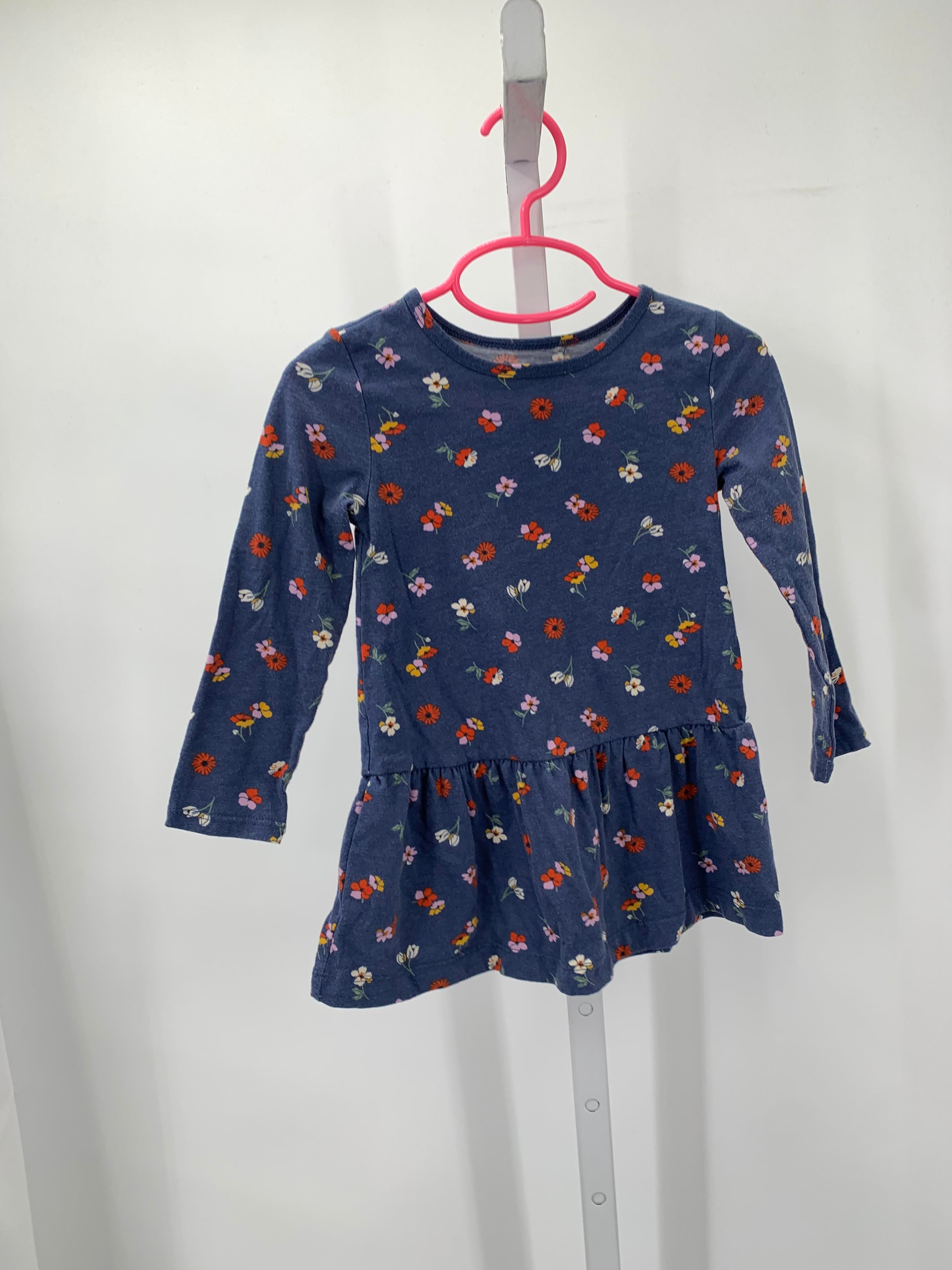 Carters Size 2T Girls Long Sleeve Dress