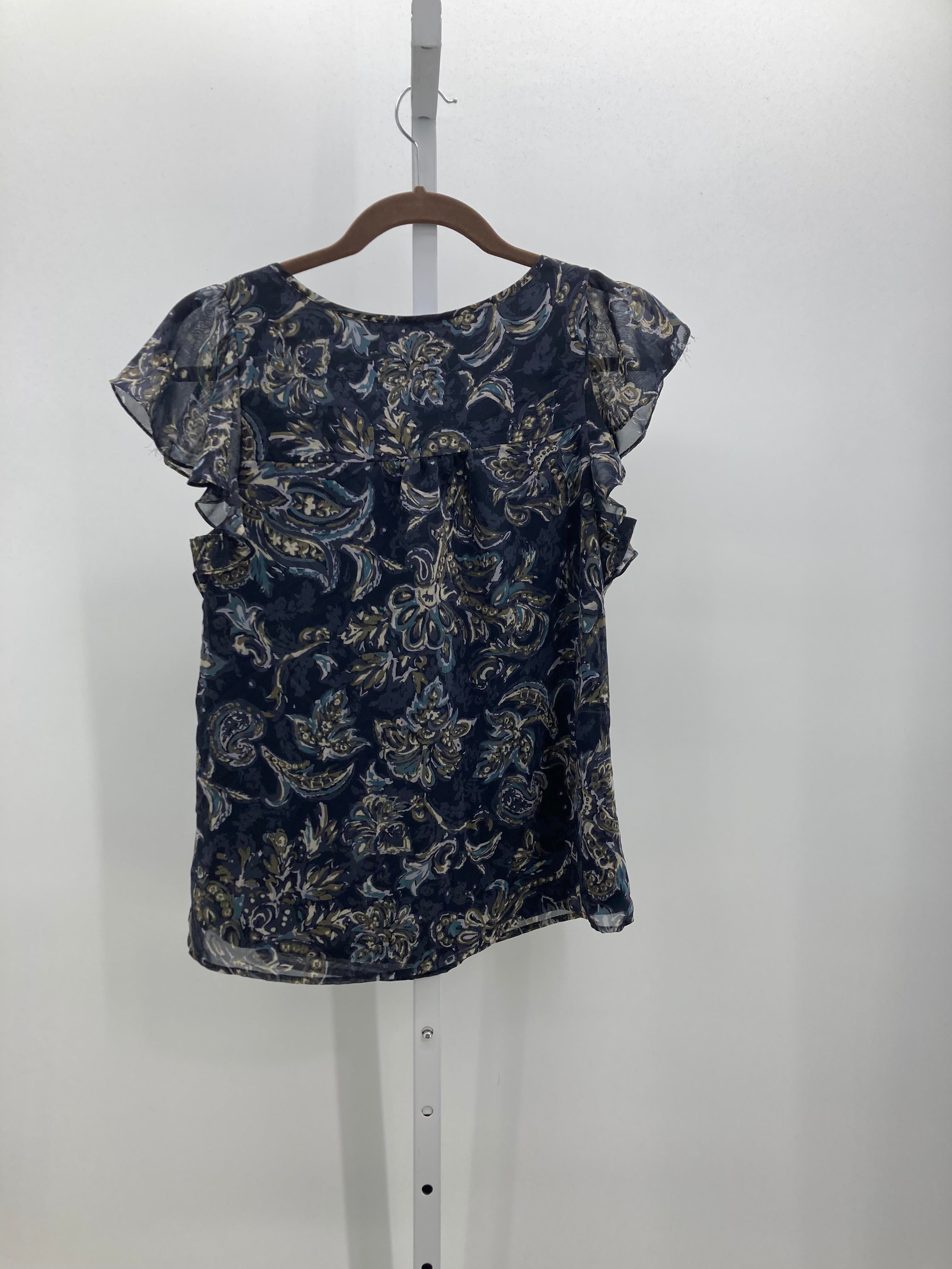 Loft Size Small Misses Short Sleeve Shirt
