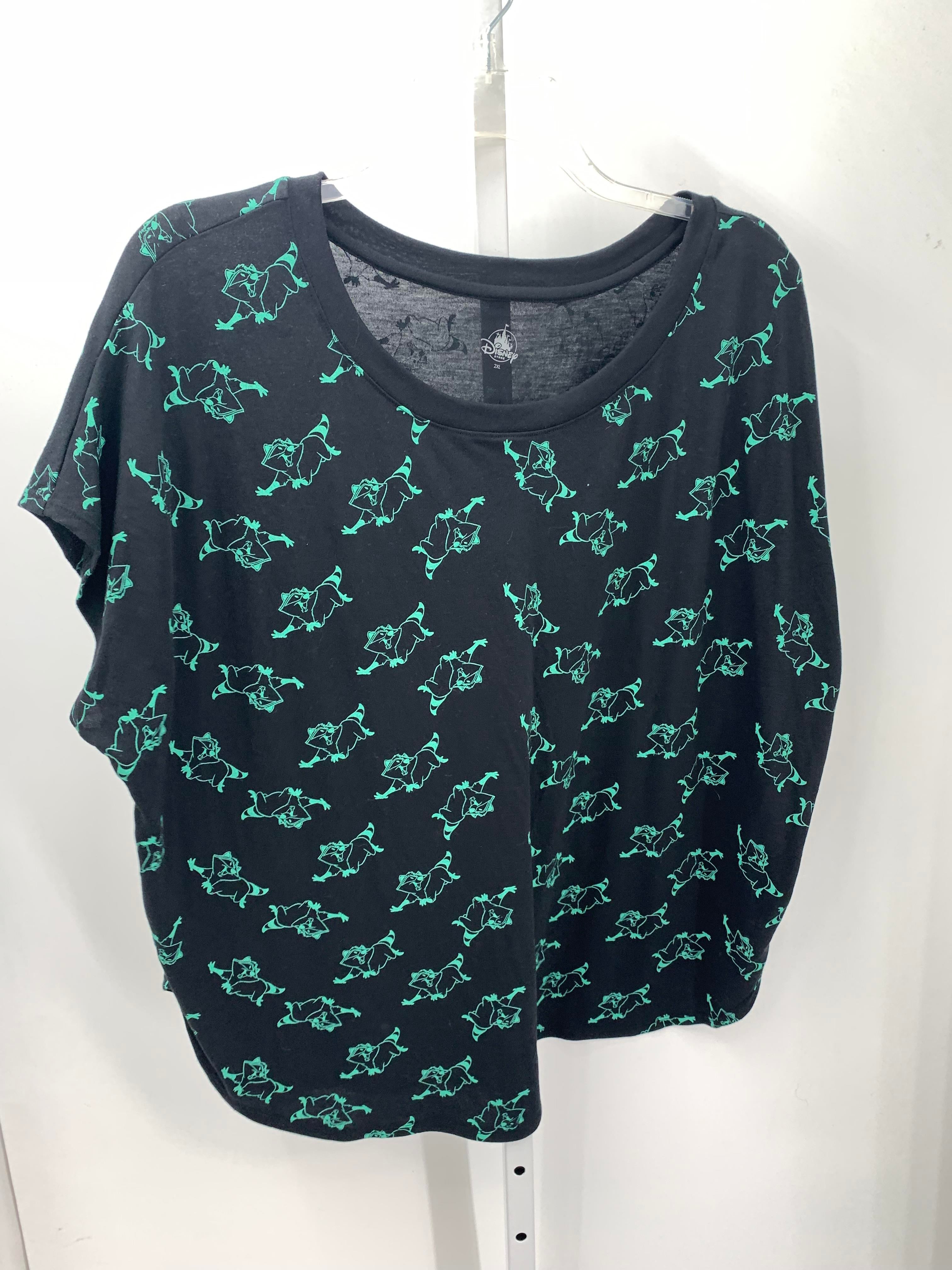 Disney Store Size 2X Womens Short Sleeve Shirt