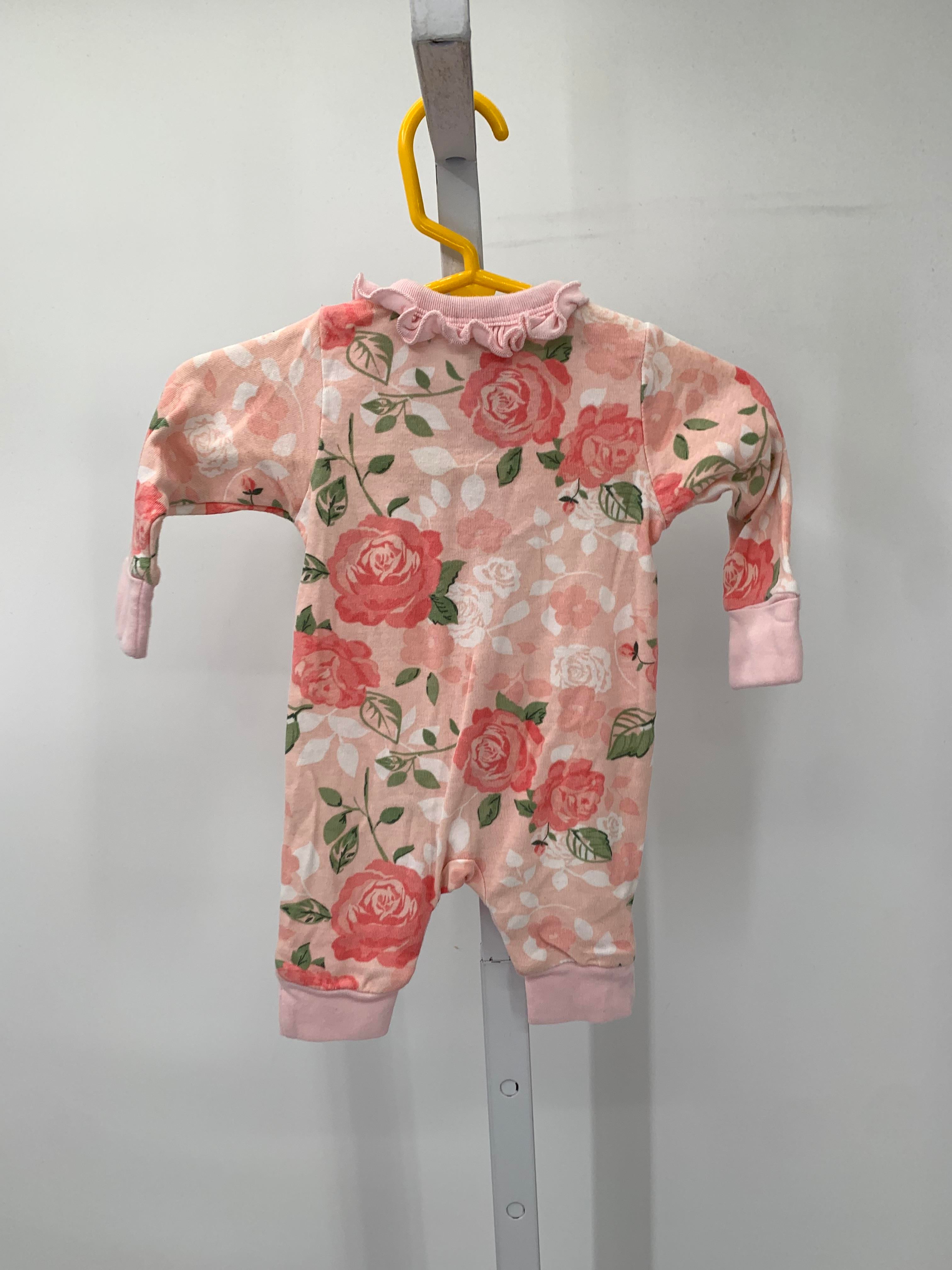 Modern Moments Size Newborn Girls Long Slv. Romper