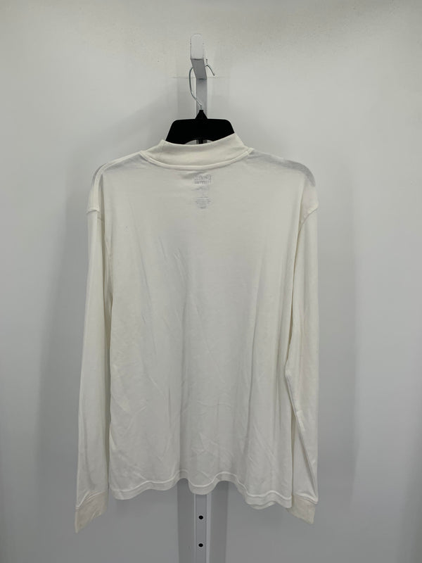 Croft & Barrow Size Large Misses Long Sleeve Shirt