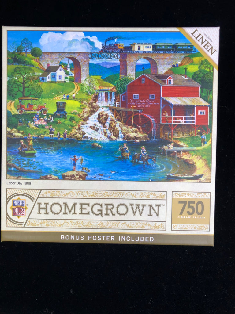 NIB LABOR DAY HOME GROWN PUZZLE.